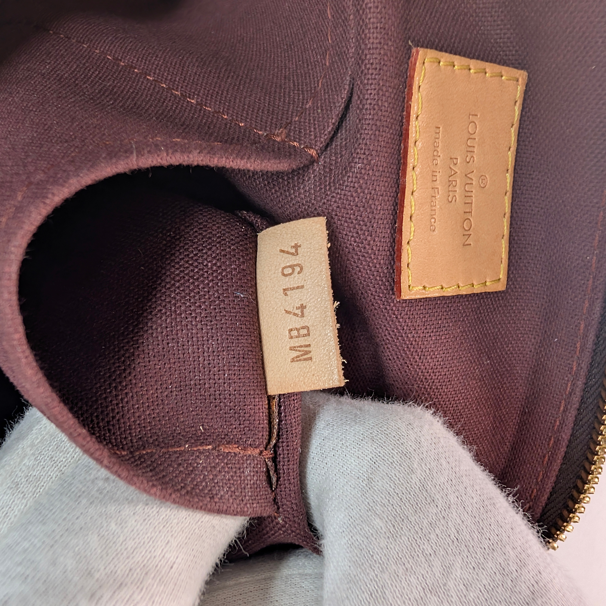 Louis Vuitton Monogram Turenne MM Handbag Brown