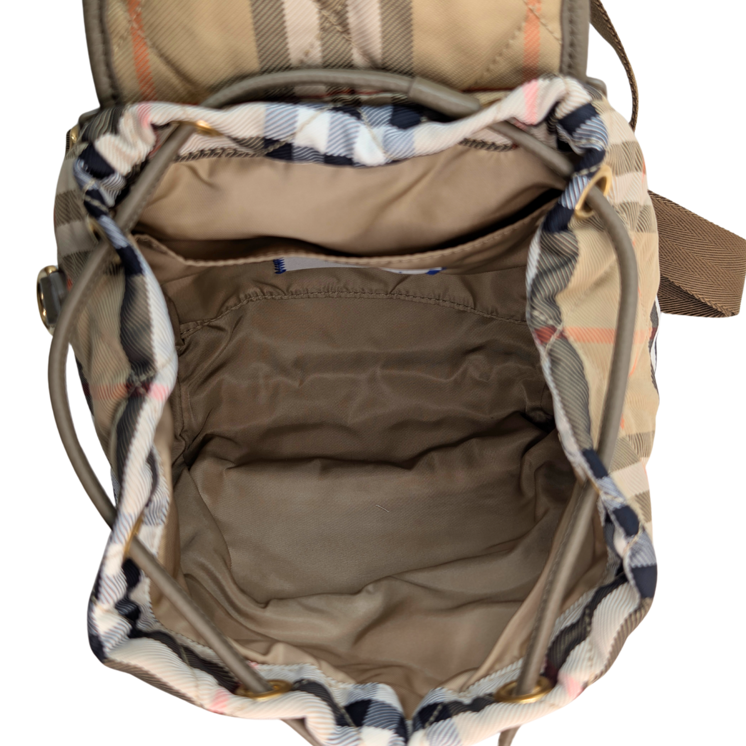Burberry Padded Mini horseshoe backpack