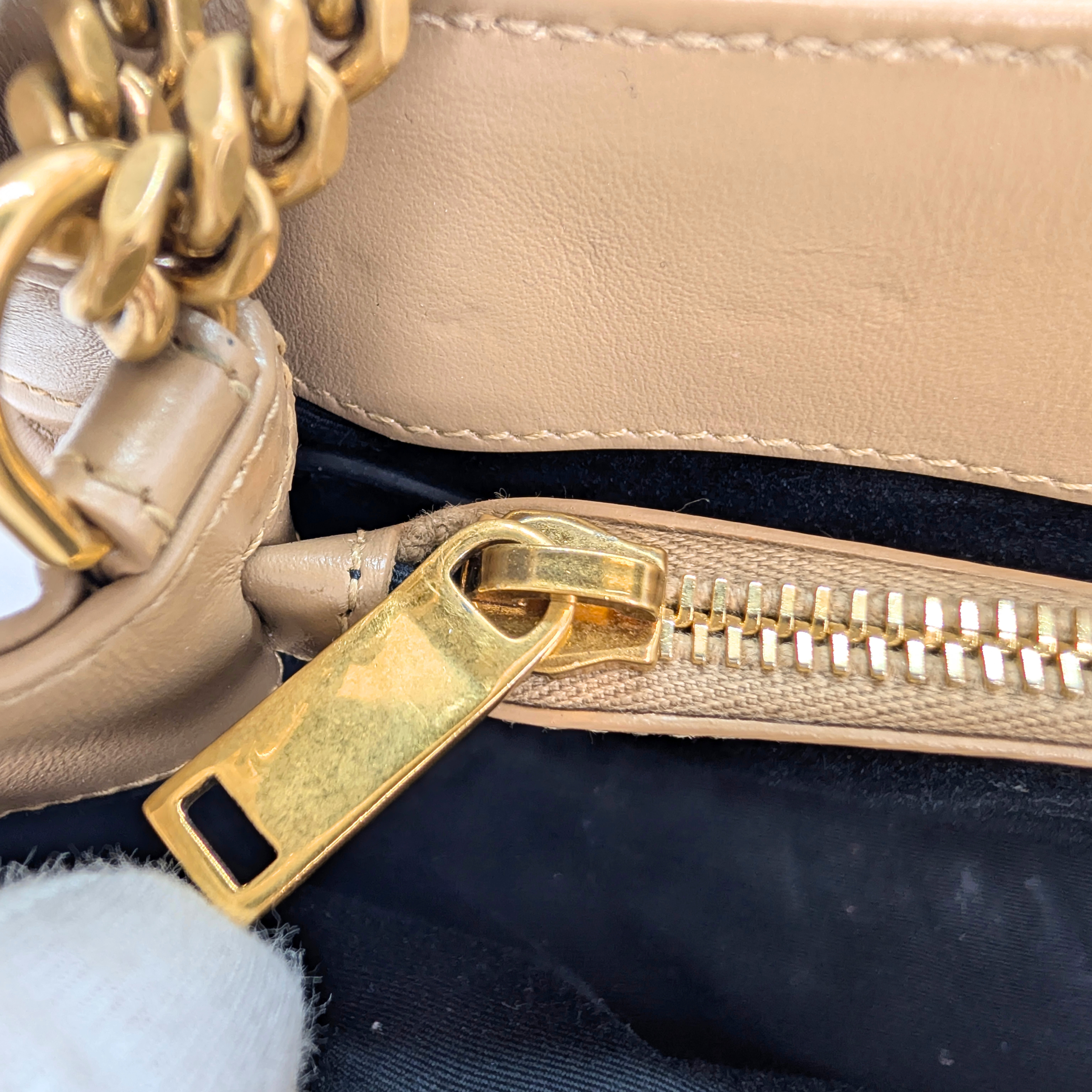 Saint Laurent LouLou Small Bag Taupe
