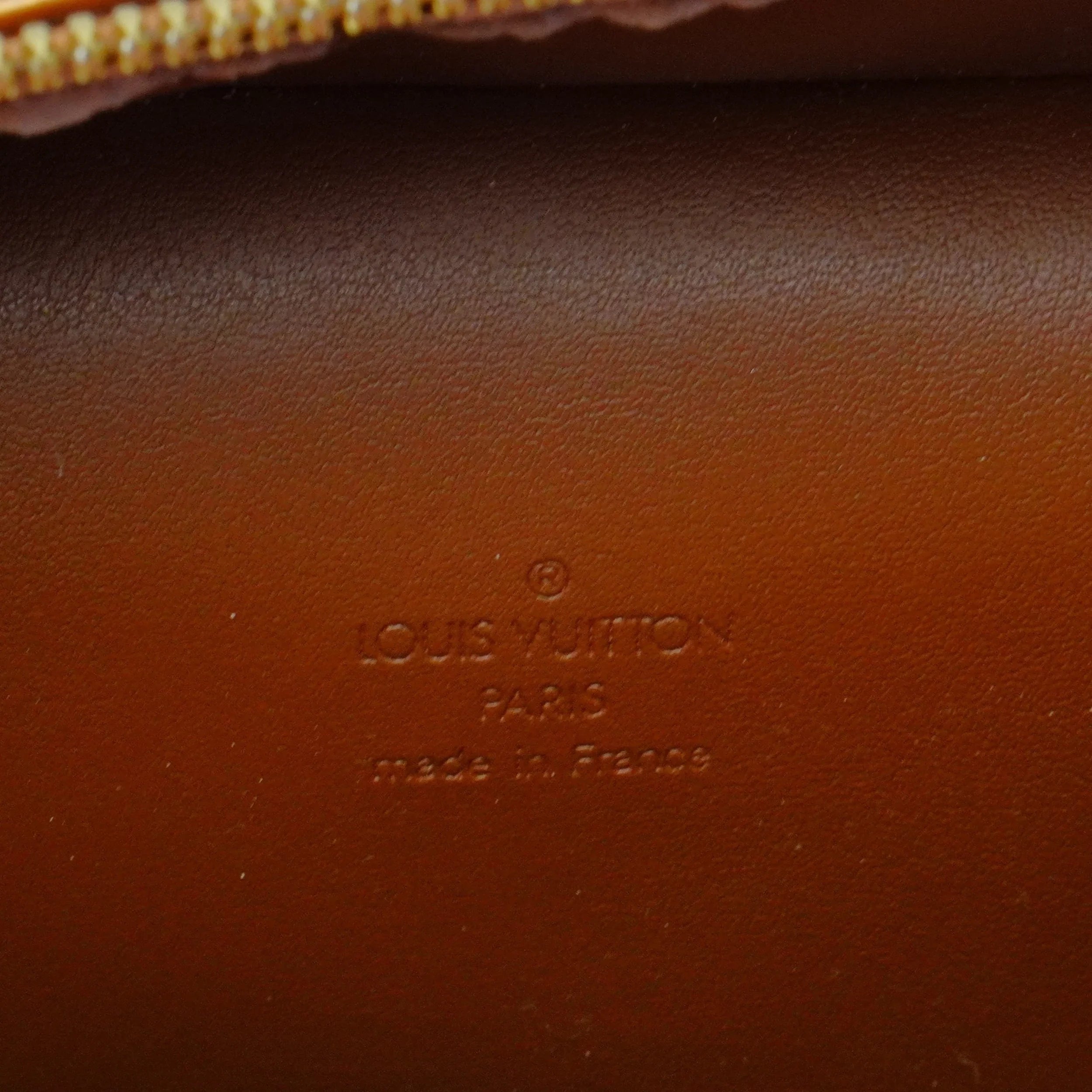 Louis Vuitton Bronze Monogram Vernis Tompkins Square Handbag - Lost Designer