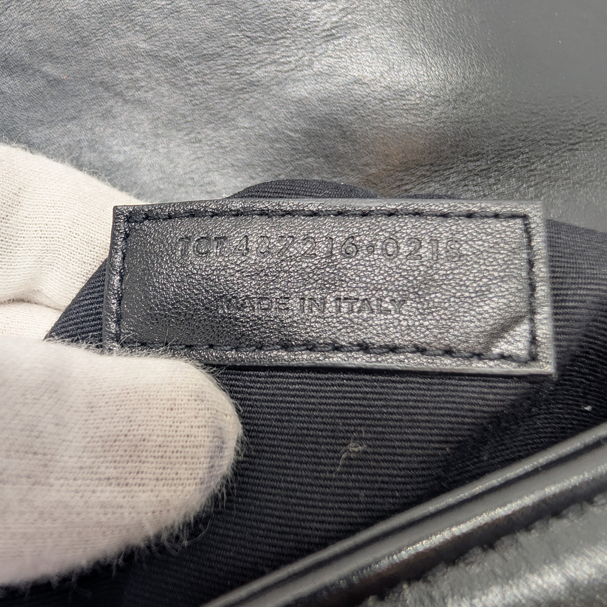 Saint Laurent Loulou Toy Medium Shoulder Bag Black