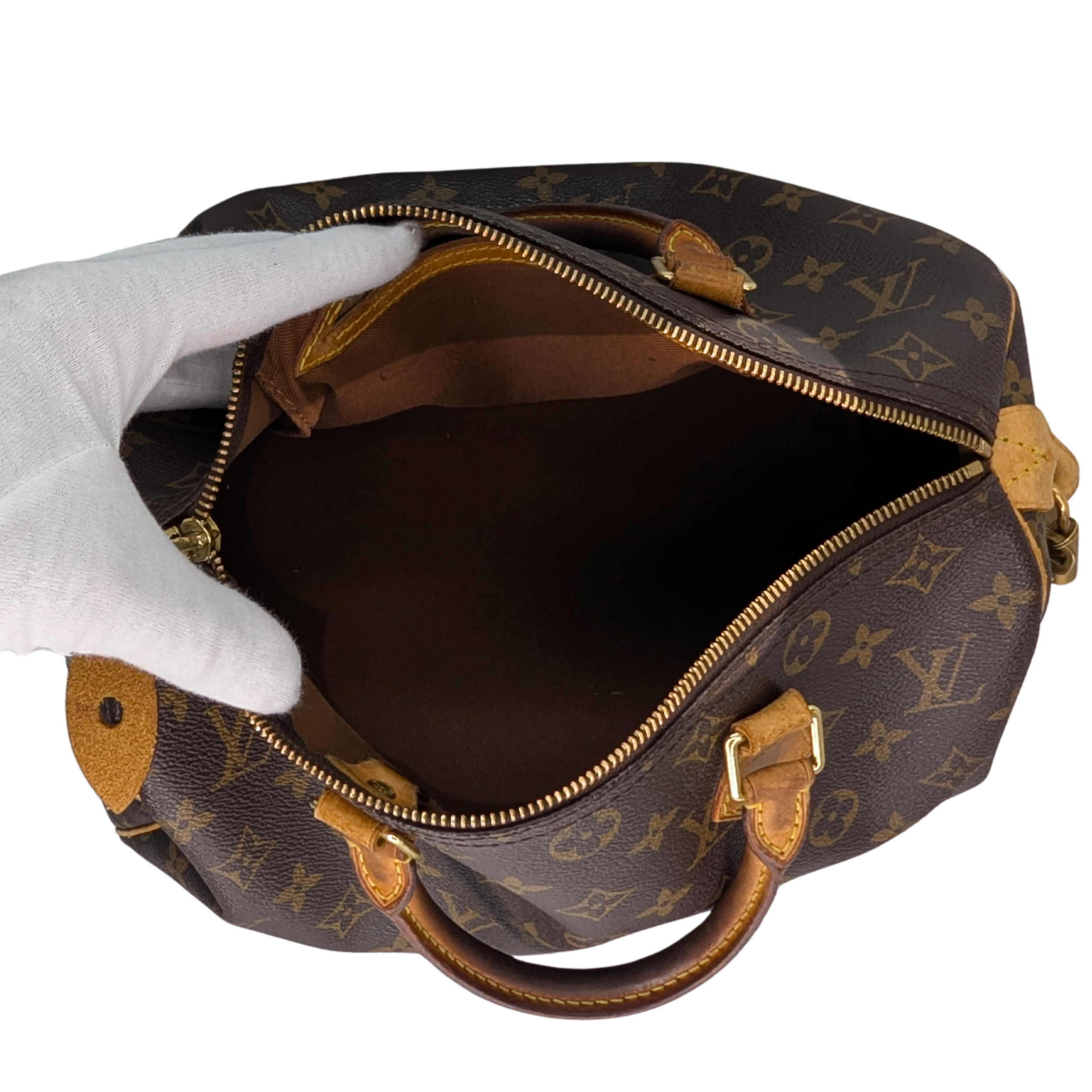 Louis Vuitton Monogram Speedy 30 Bag