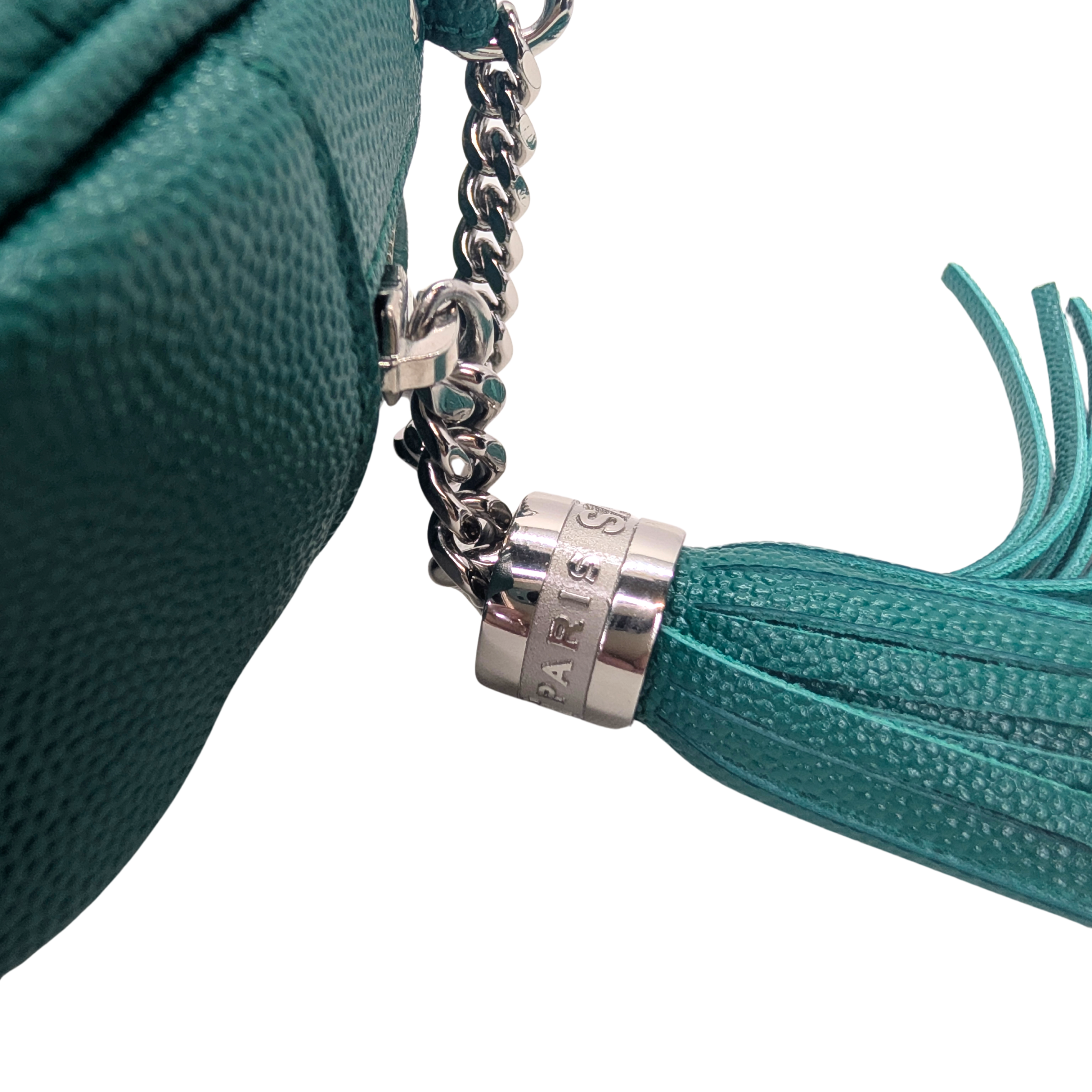 Saint Laurent Mini Lou Camera Bag Green
