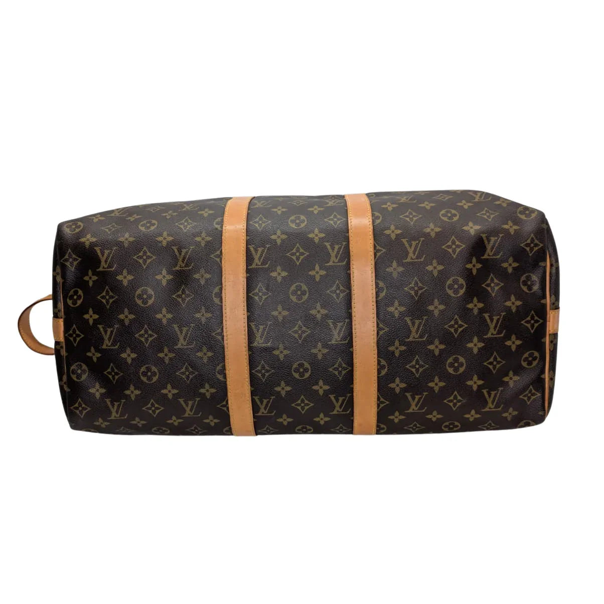 Louis Vuitton Monogram Keepall Bandoulière 50 Duffle Bag Brown - Lost Designer