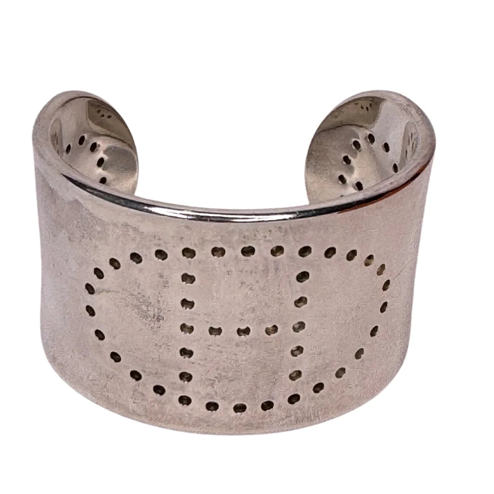 Hermès Sterling Silver 925 Eclipse Cuff Bracelet - Lost Designer