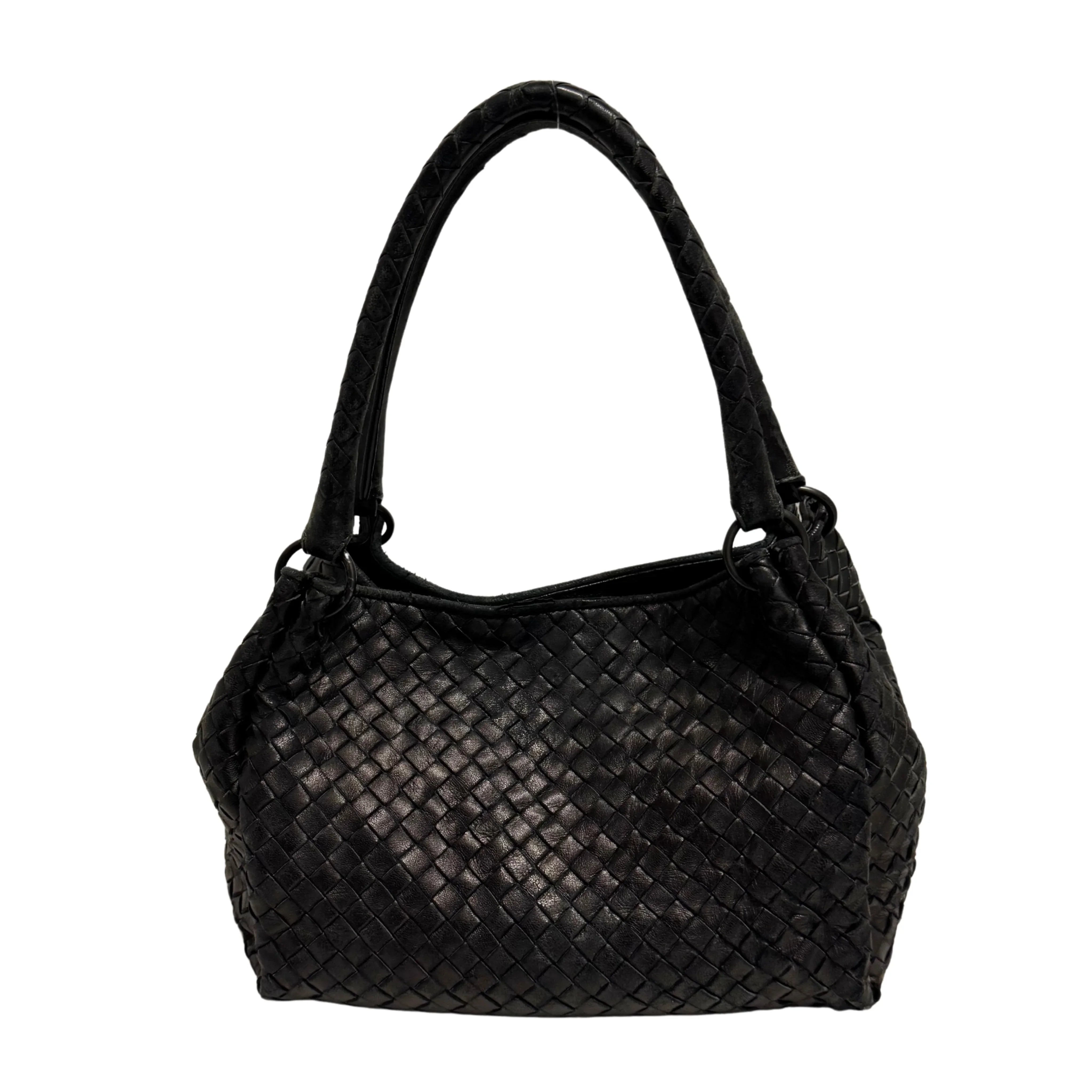 Bottega Veneta intrecciato Bag Black - Lost Designer