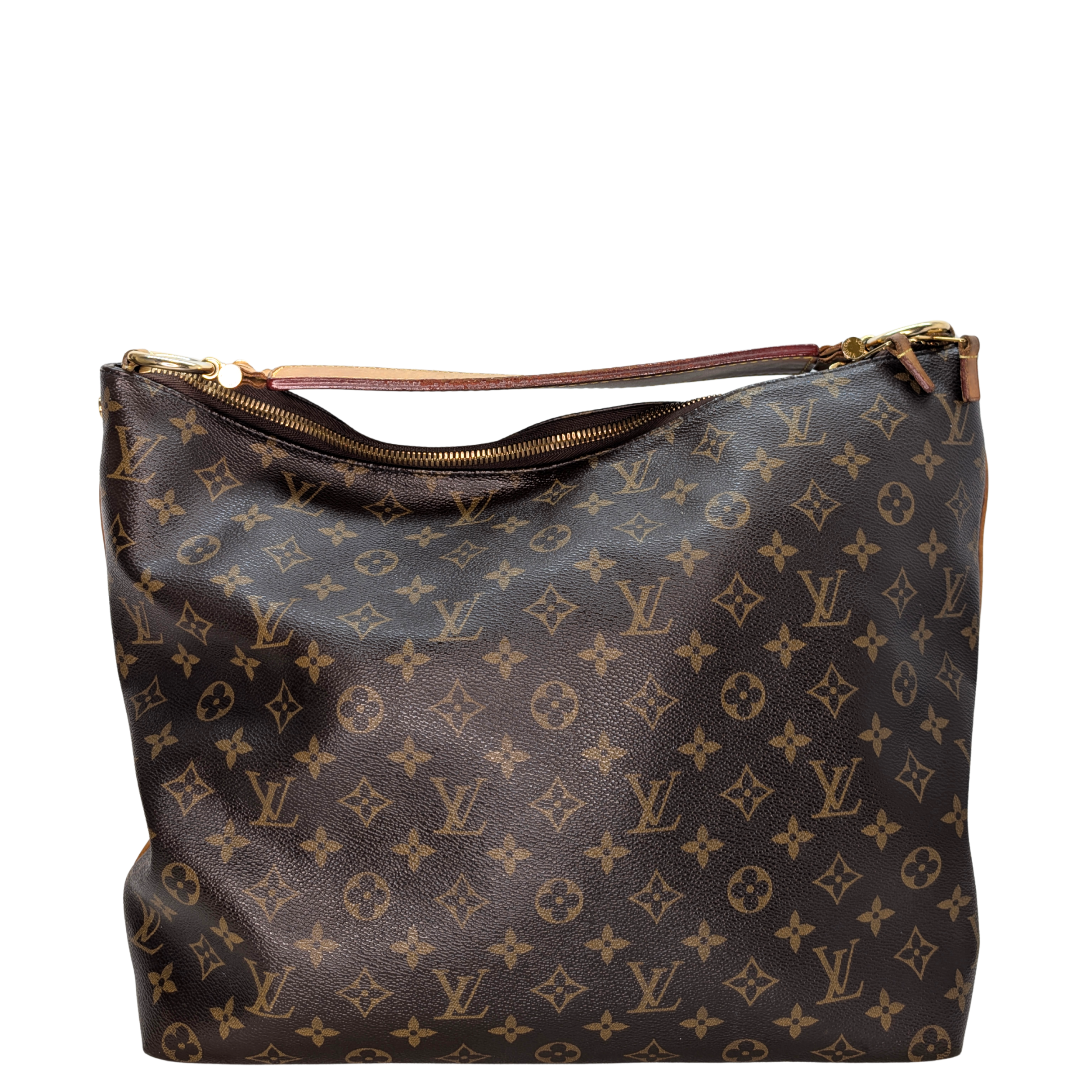 Louis Vuitton Sully MM Monogram Hobo Bag