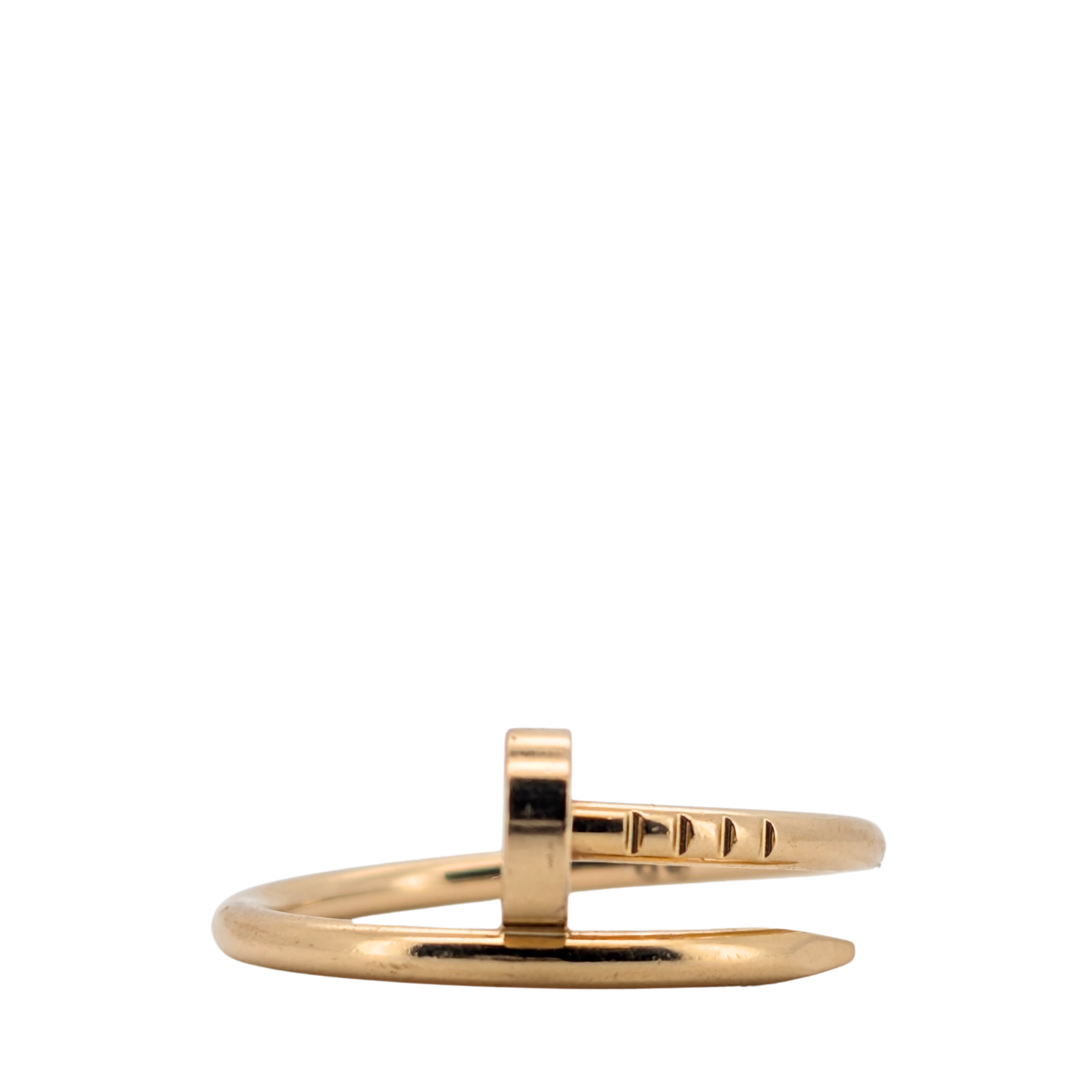 Cartier Juste un Clou Ring Small Model 18k Yellow Gold