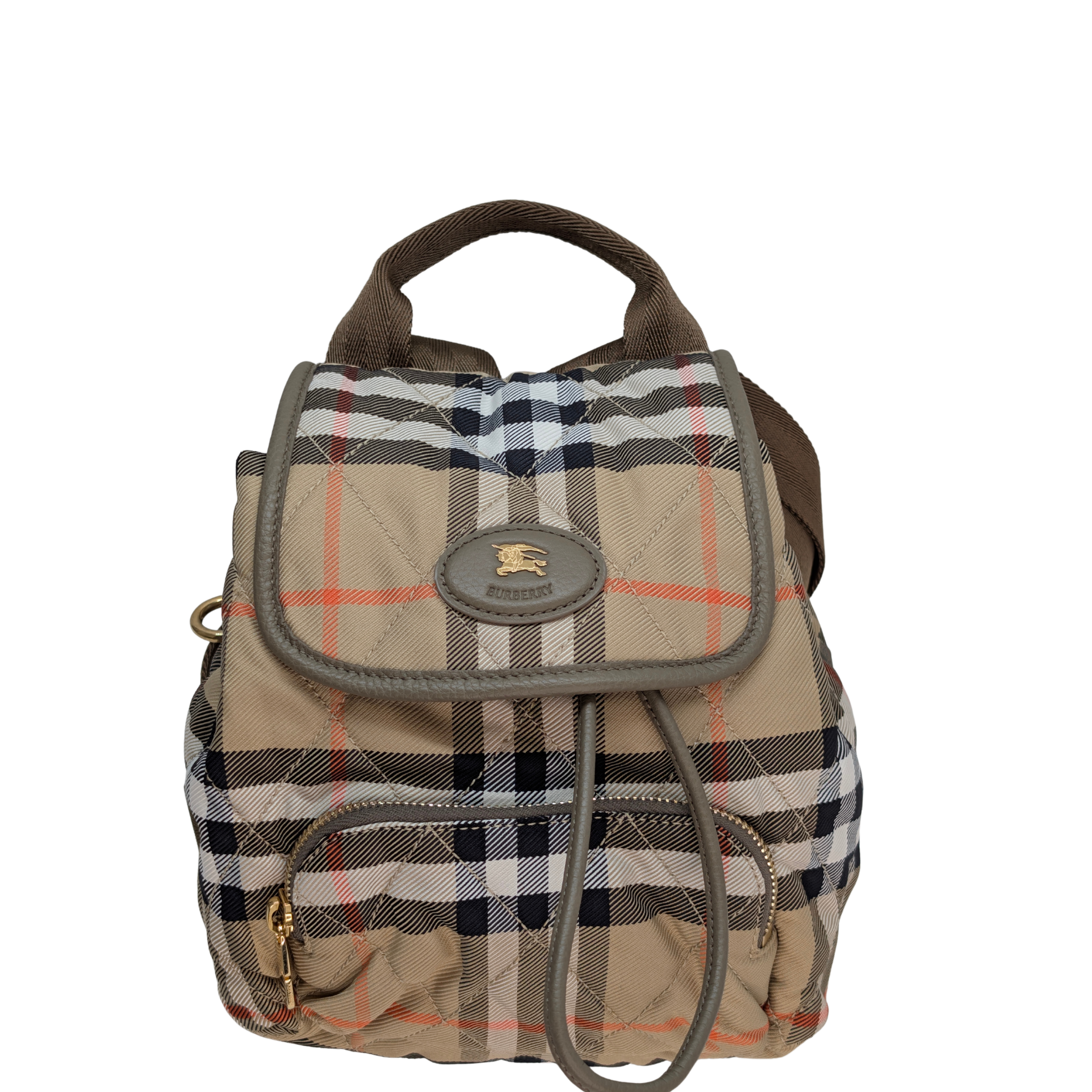Burberry Padded Mini horseshoe backpack