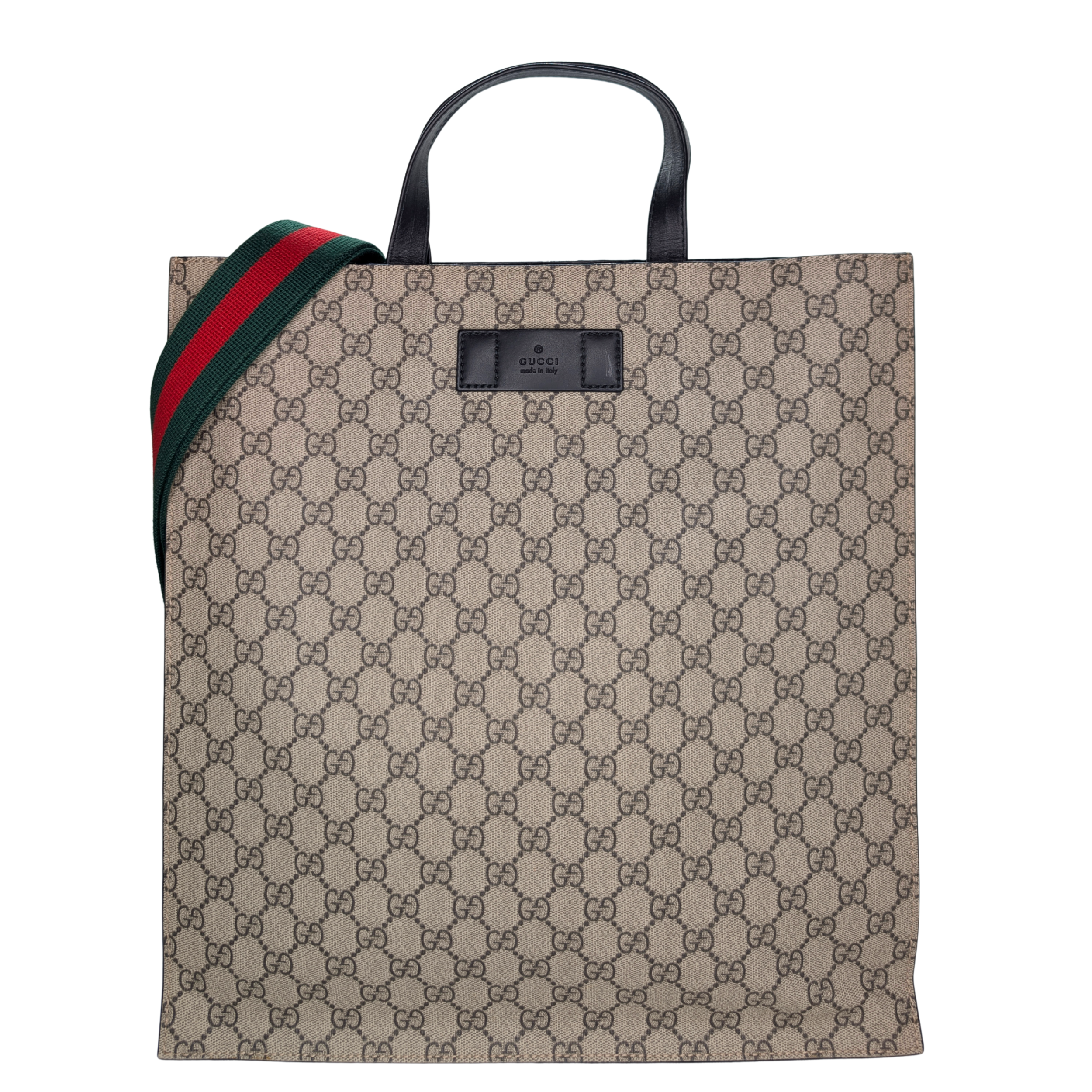 Gucci GG Supreme Monogram Vertical Tote