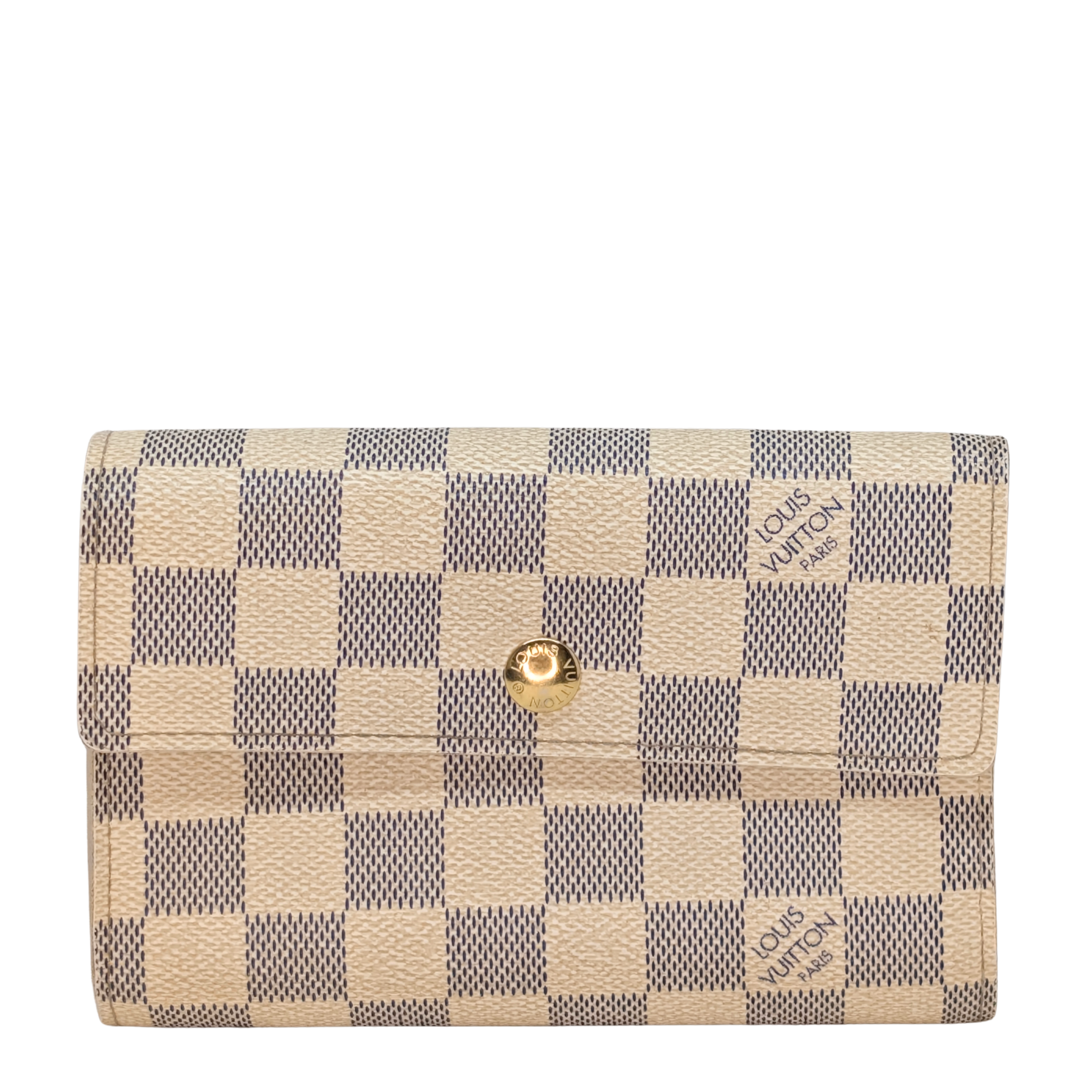 Louis Vuitton PF Alexandra Damier Azur Wallet