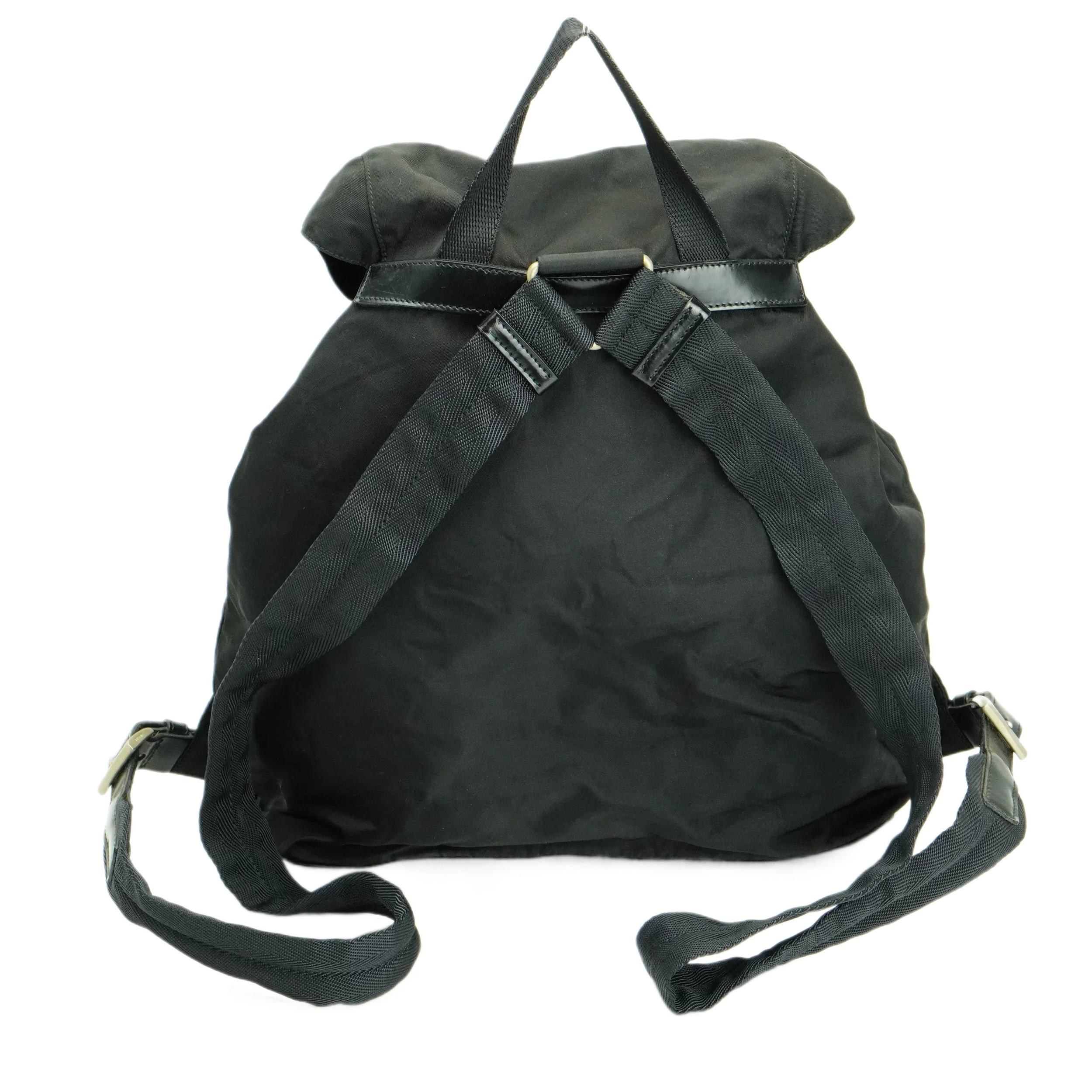 Prada Nylon Black Backpack Rucksack - Lost Designer