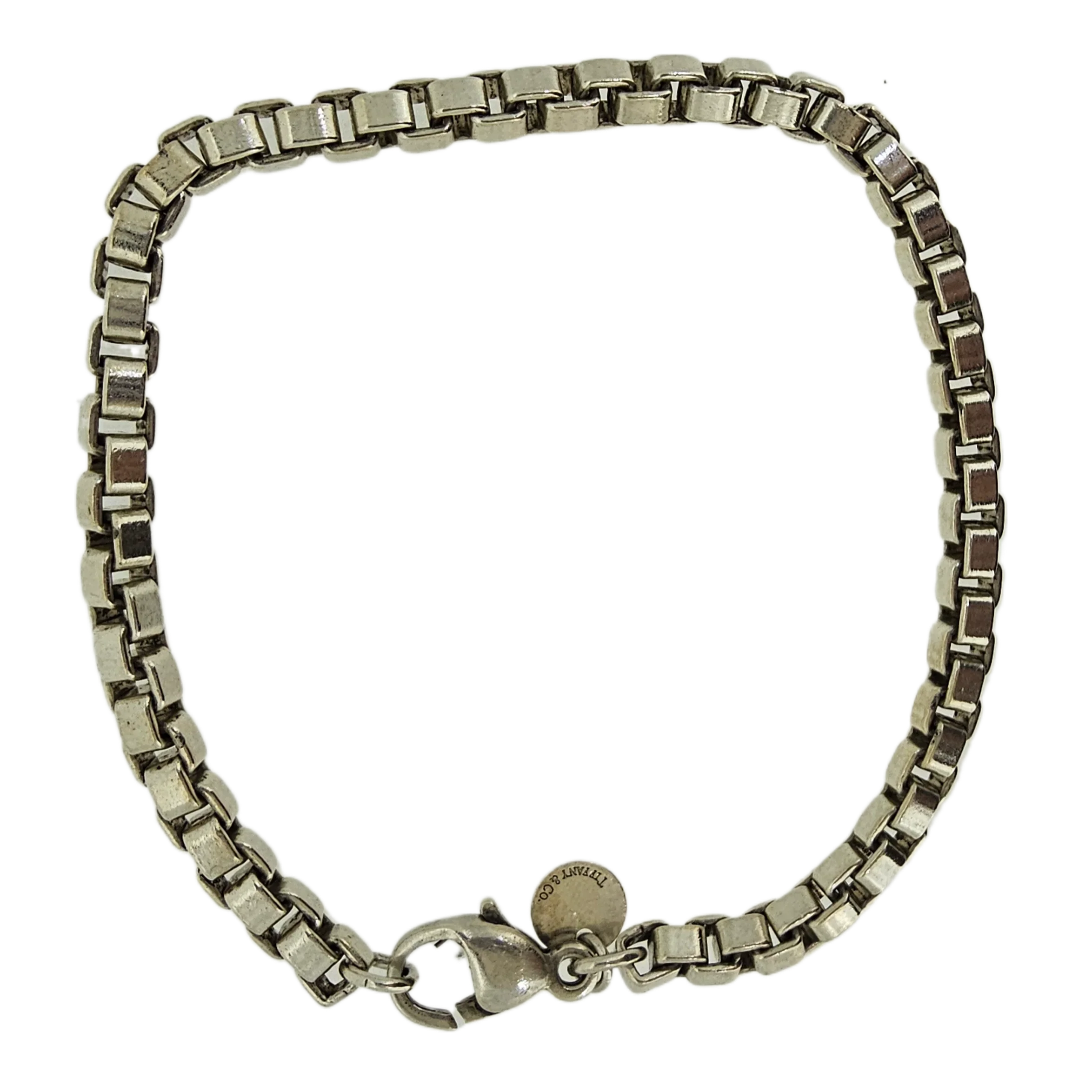 Tiffany & Co Venetian Link Sterling Silver Bracelet - Lost Designer