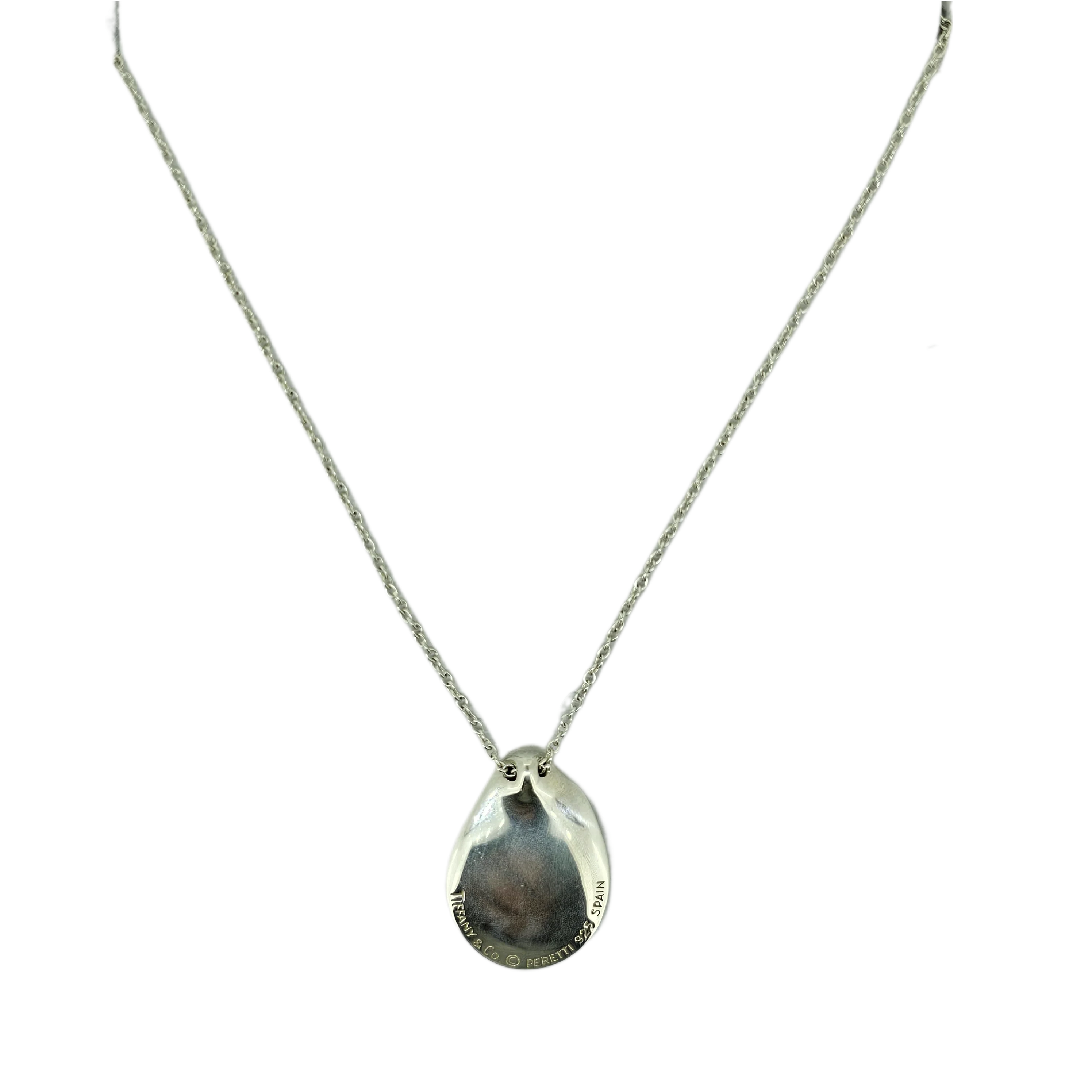 Tiffany & Co Sterling Silver Madonna Pendant Necklace - Lost Designer