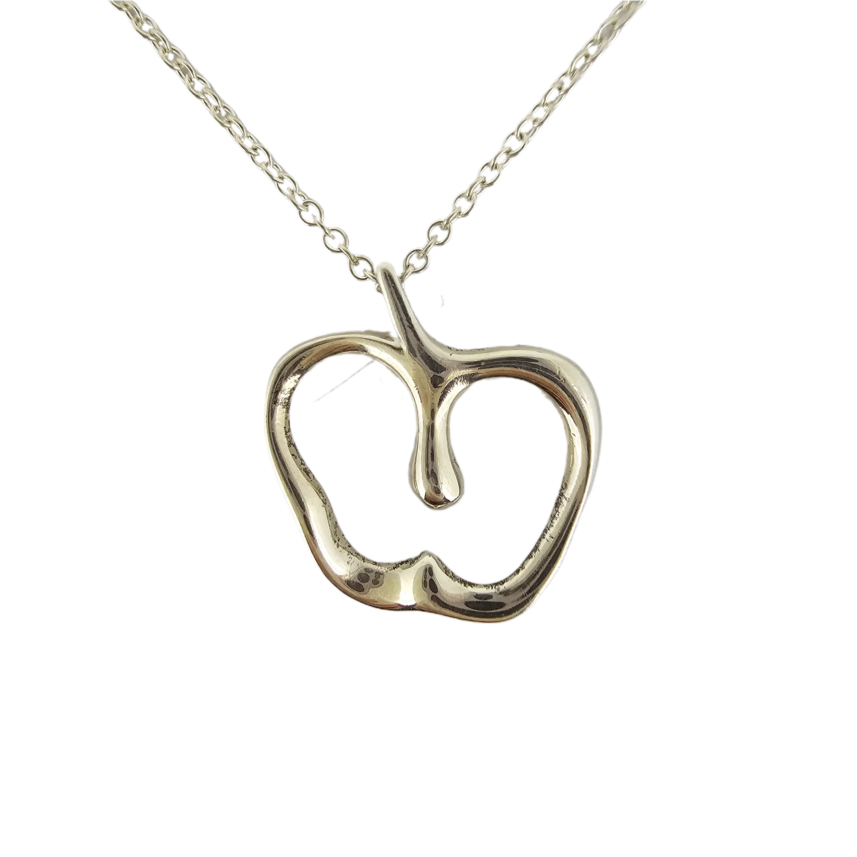 Tiffany & Co Apple Sterling Silver Necklace - Lost Designer