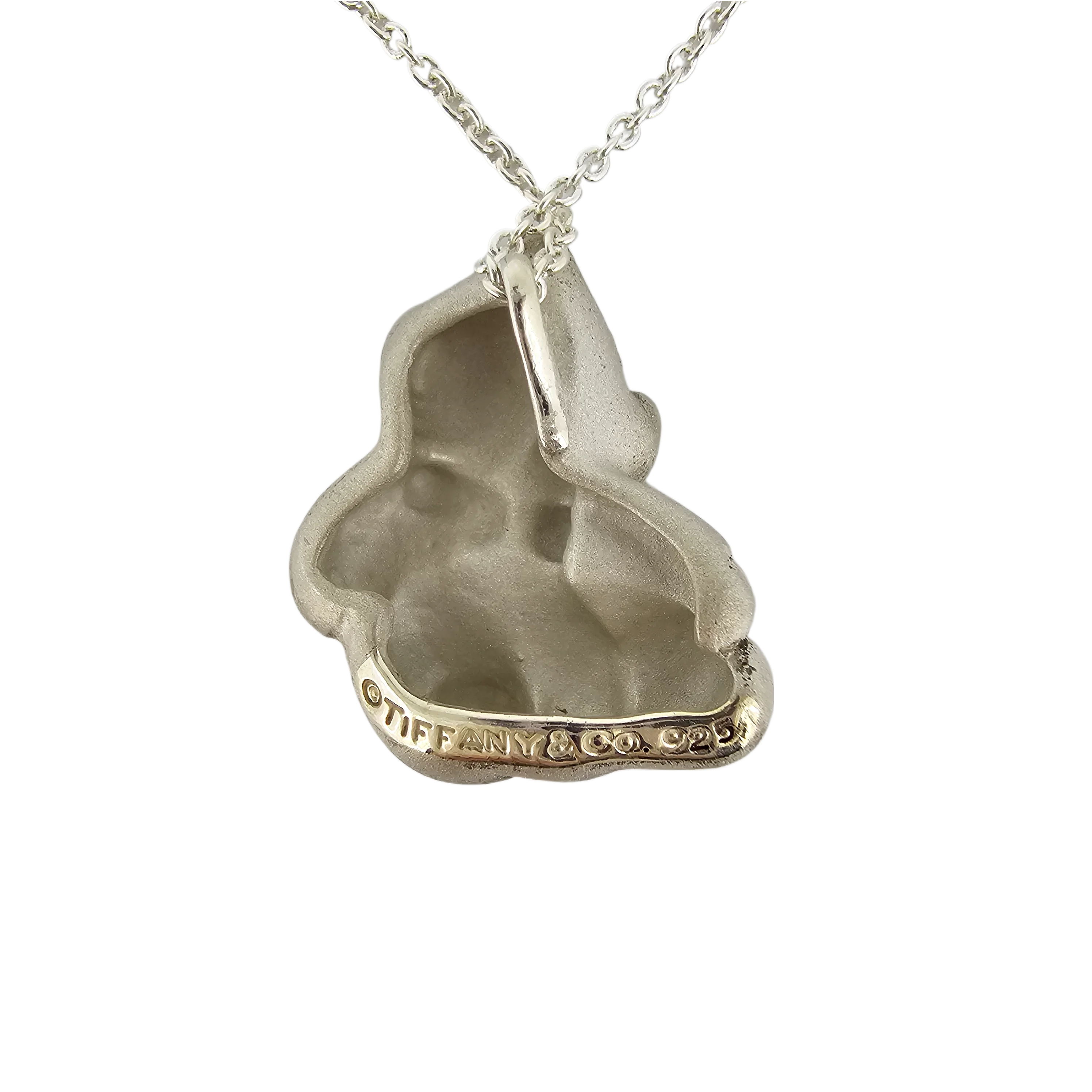 Tiffany & Co. Sterling Silver Teddy Bear Necklace - Lost Designer