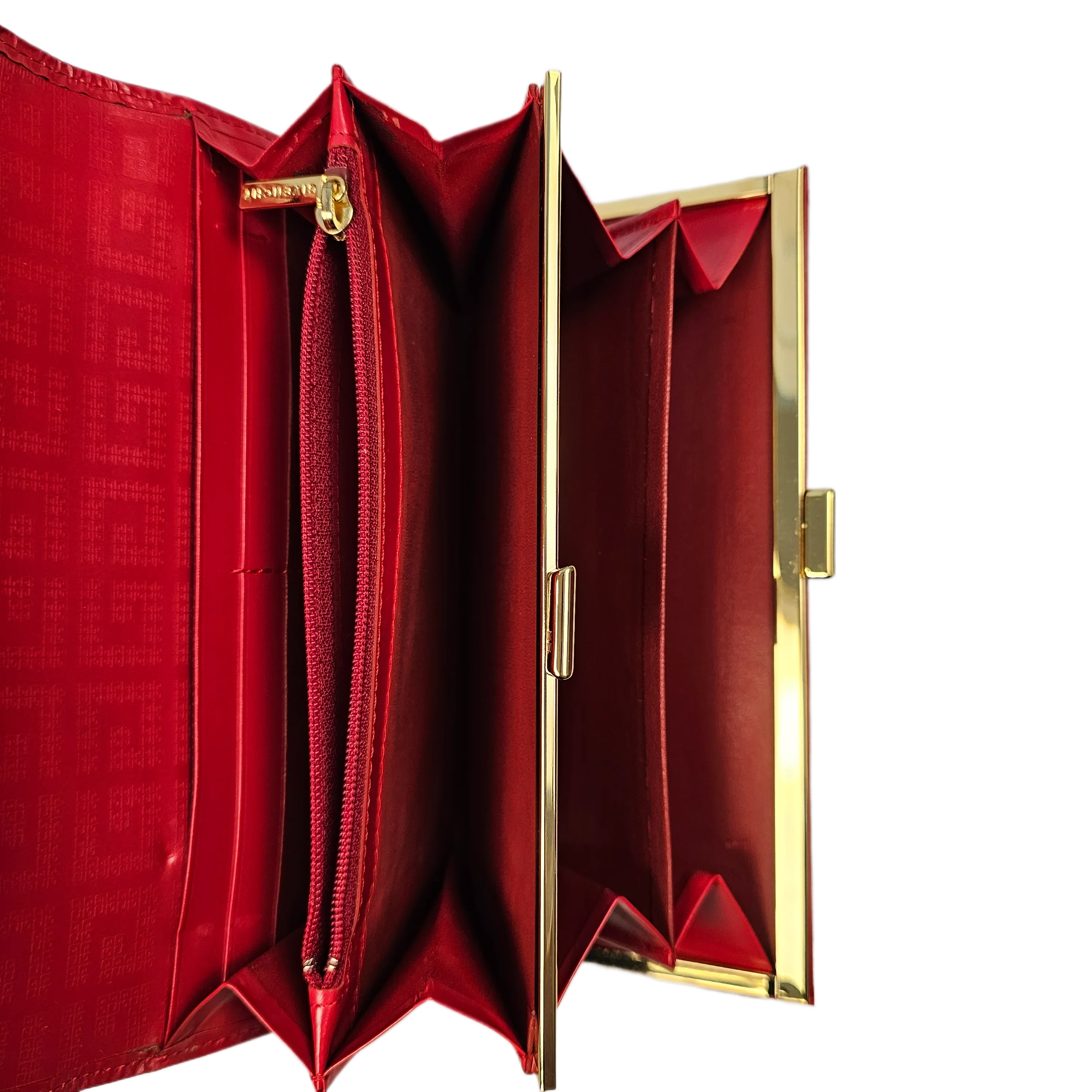 Givenchy Red Leather Long Wallet - Lost Designer