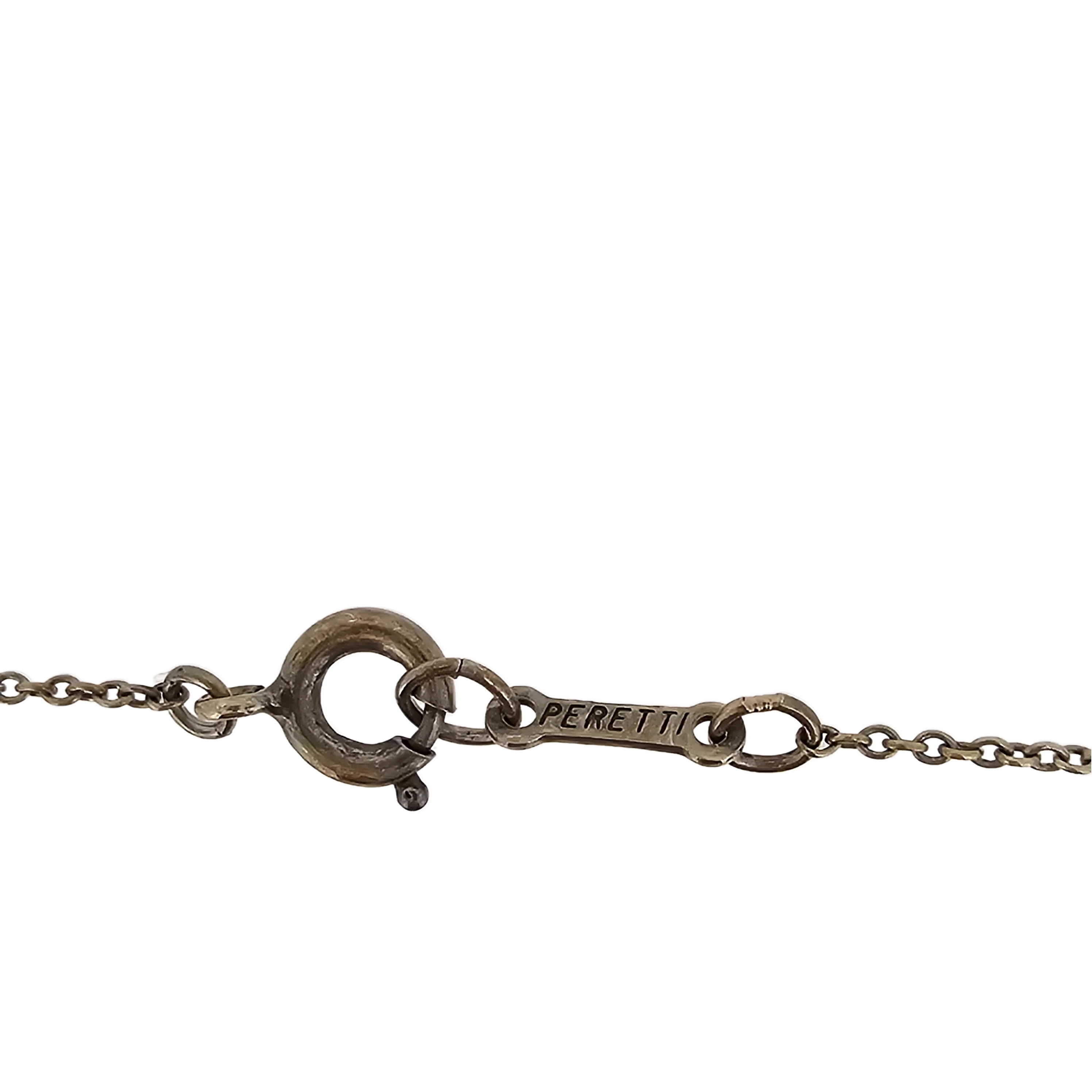 Tiffany & Co Sterling Silver Bean Necklace - Lost Designer