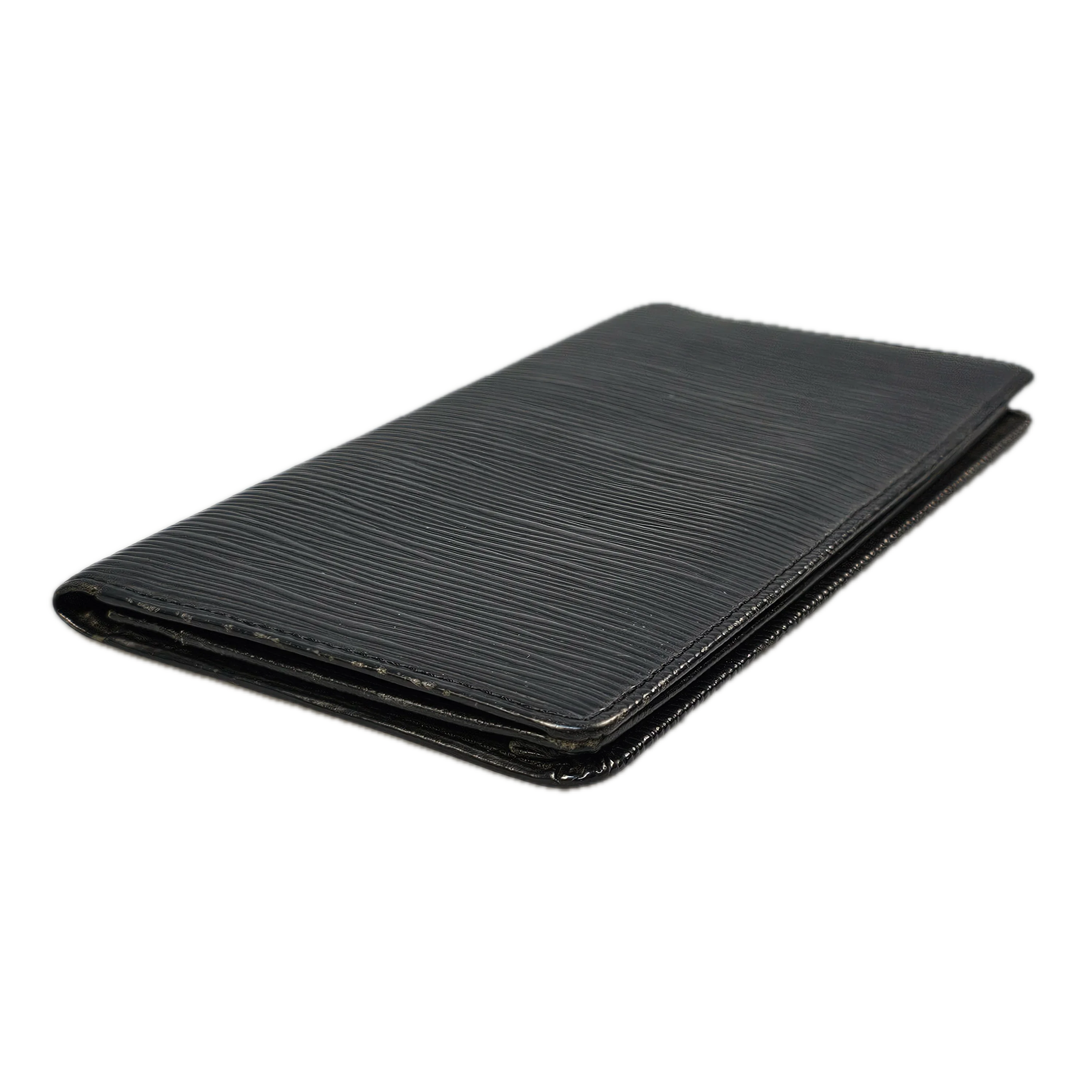 Louis Vuitton Black Epi Brazza Wallet - Lost Designer