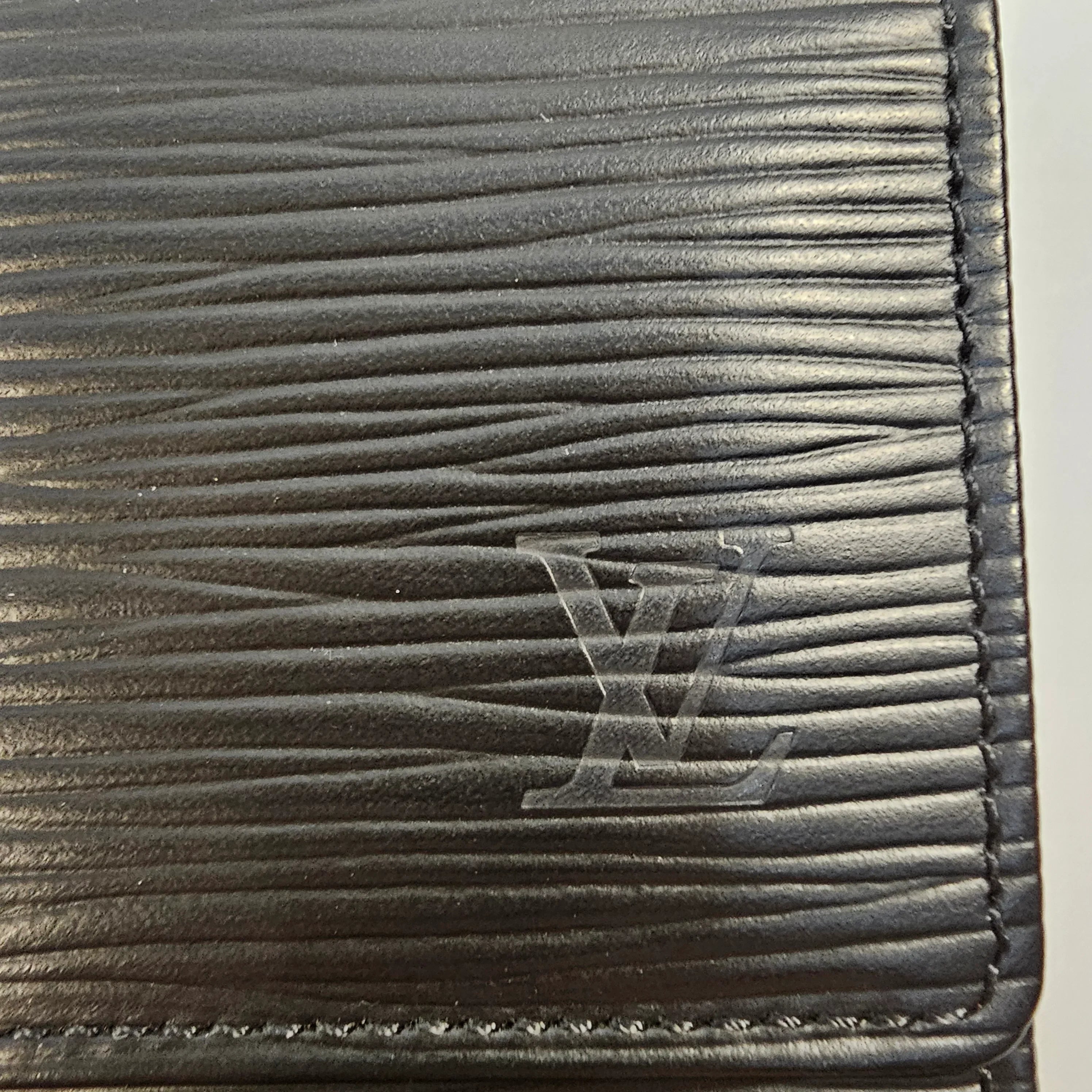Louis Vuitton Epi Black Wallet - Lost Designer