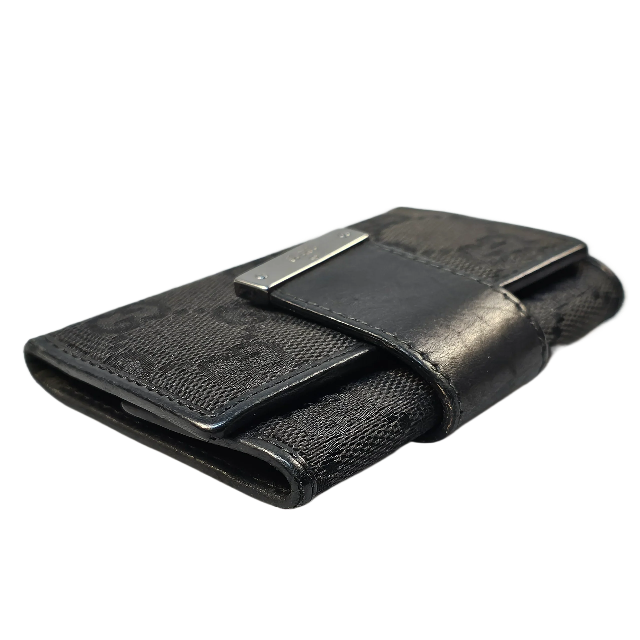 Gucci Monogram Key Case Holder Wallet - Lost Designer