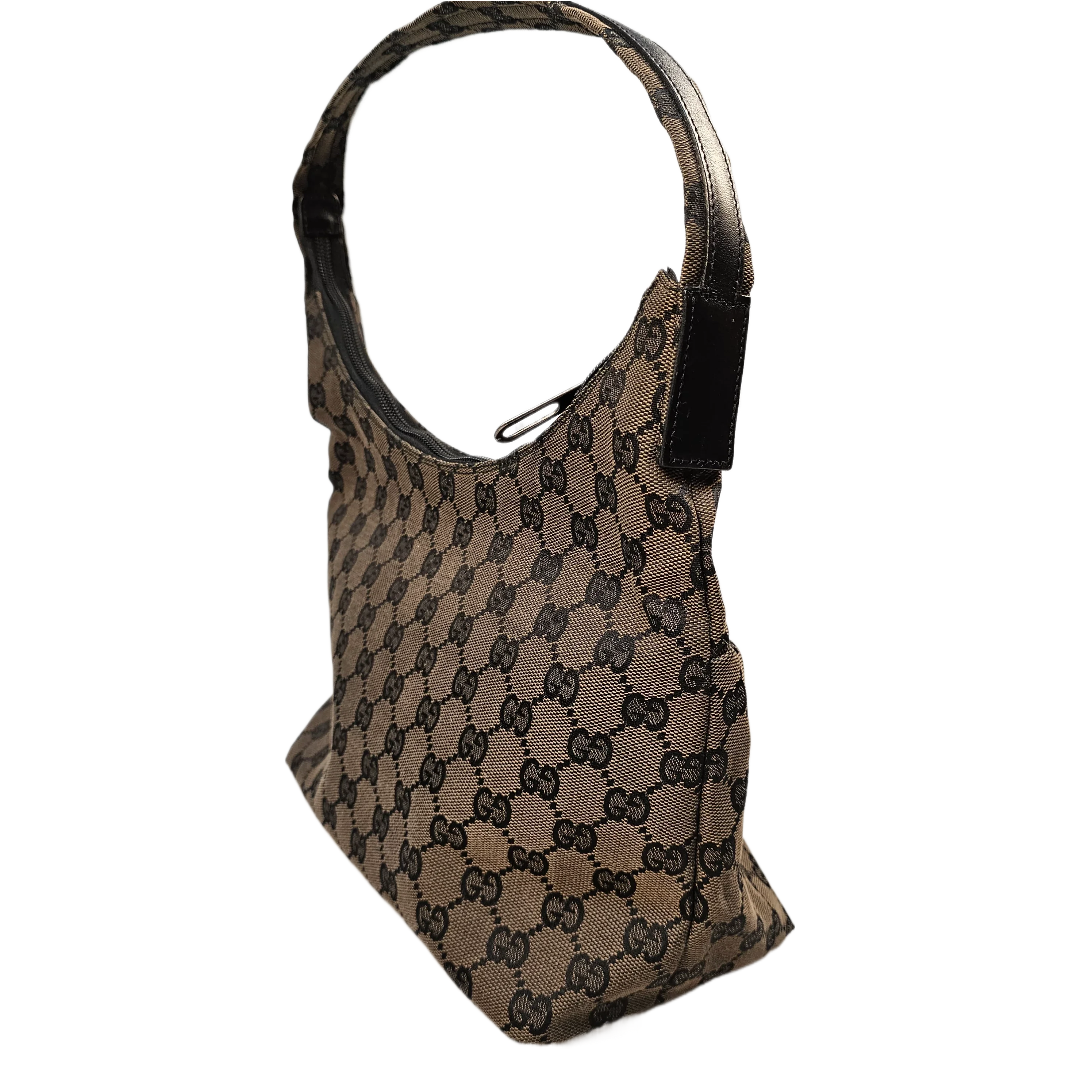 Gucci GG Monogram Fabric Handbag - Lost Designer