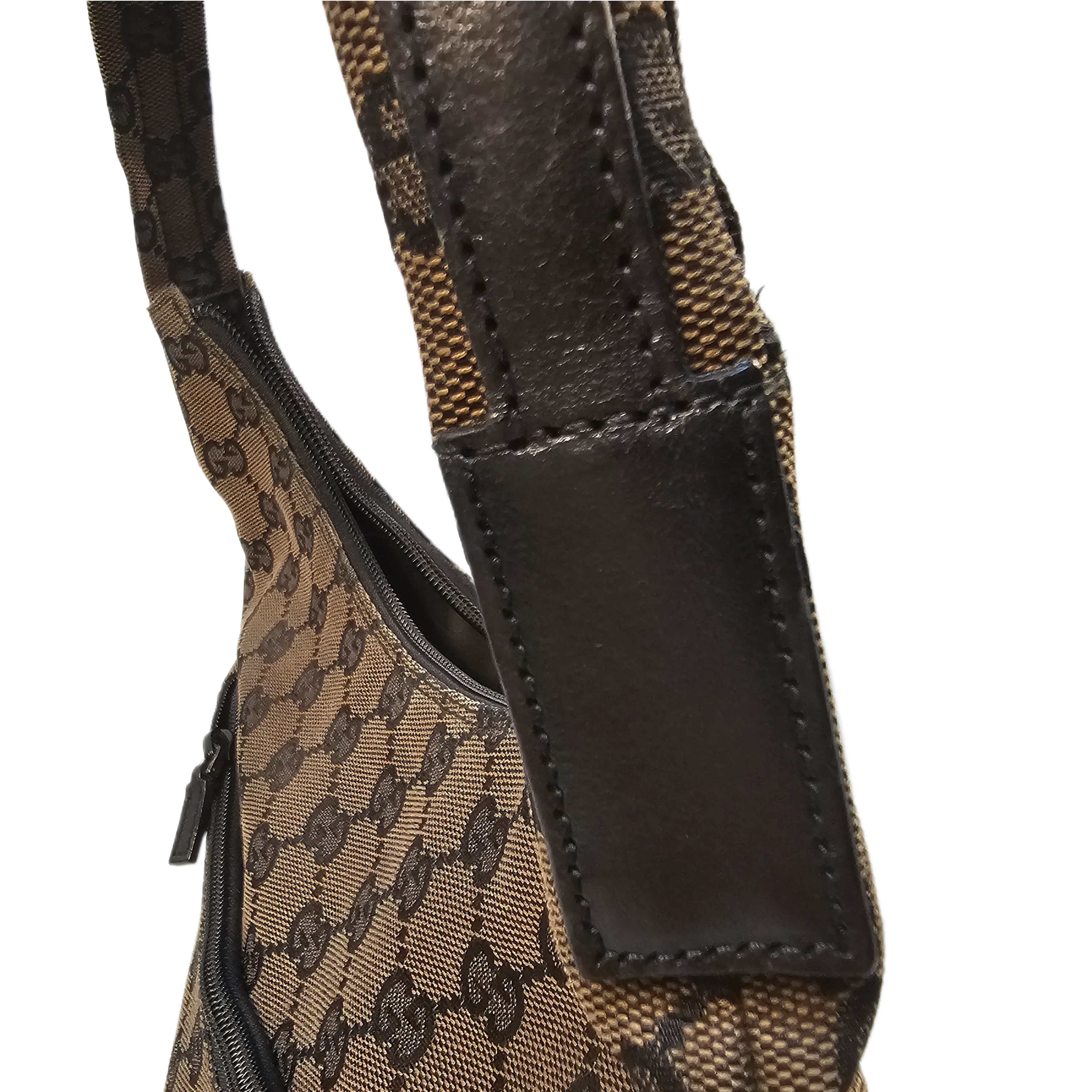 Gucci GG Monogram Fabric Handbag - Lost Designer