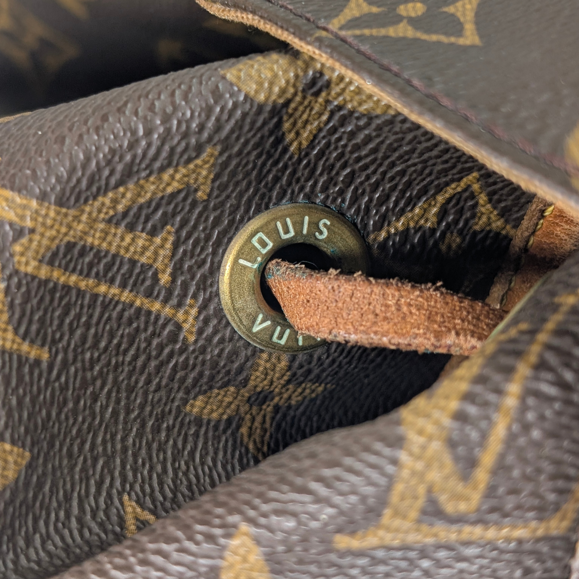 Louis Vuitton Montosouris GM Monogram Backpack Brown