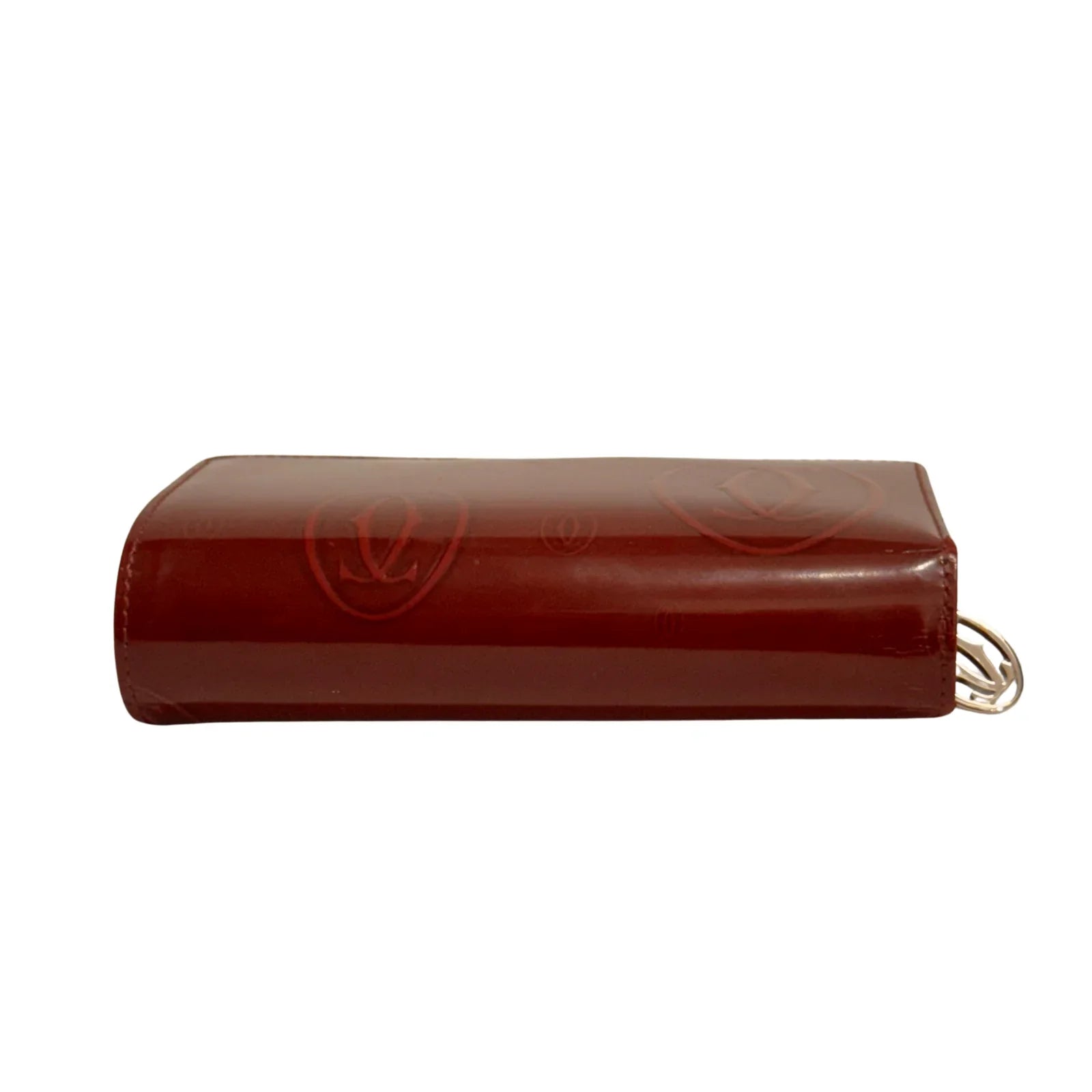 Cartier Long Leather Wallet Deep Red - Lost Designer