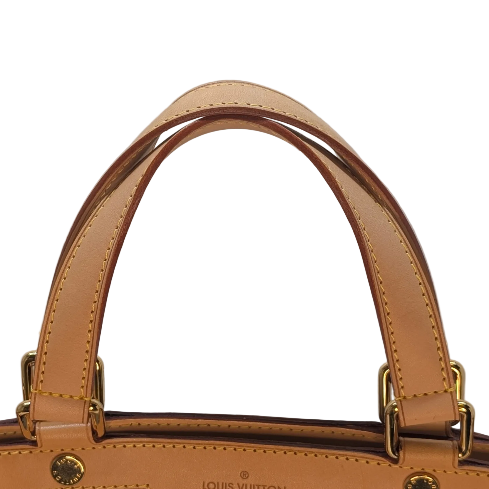 Louis Vuitton Amarante Monogram Brea Vernis GM Handbag Burgundy