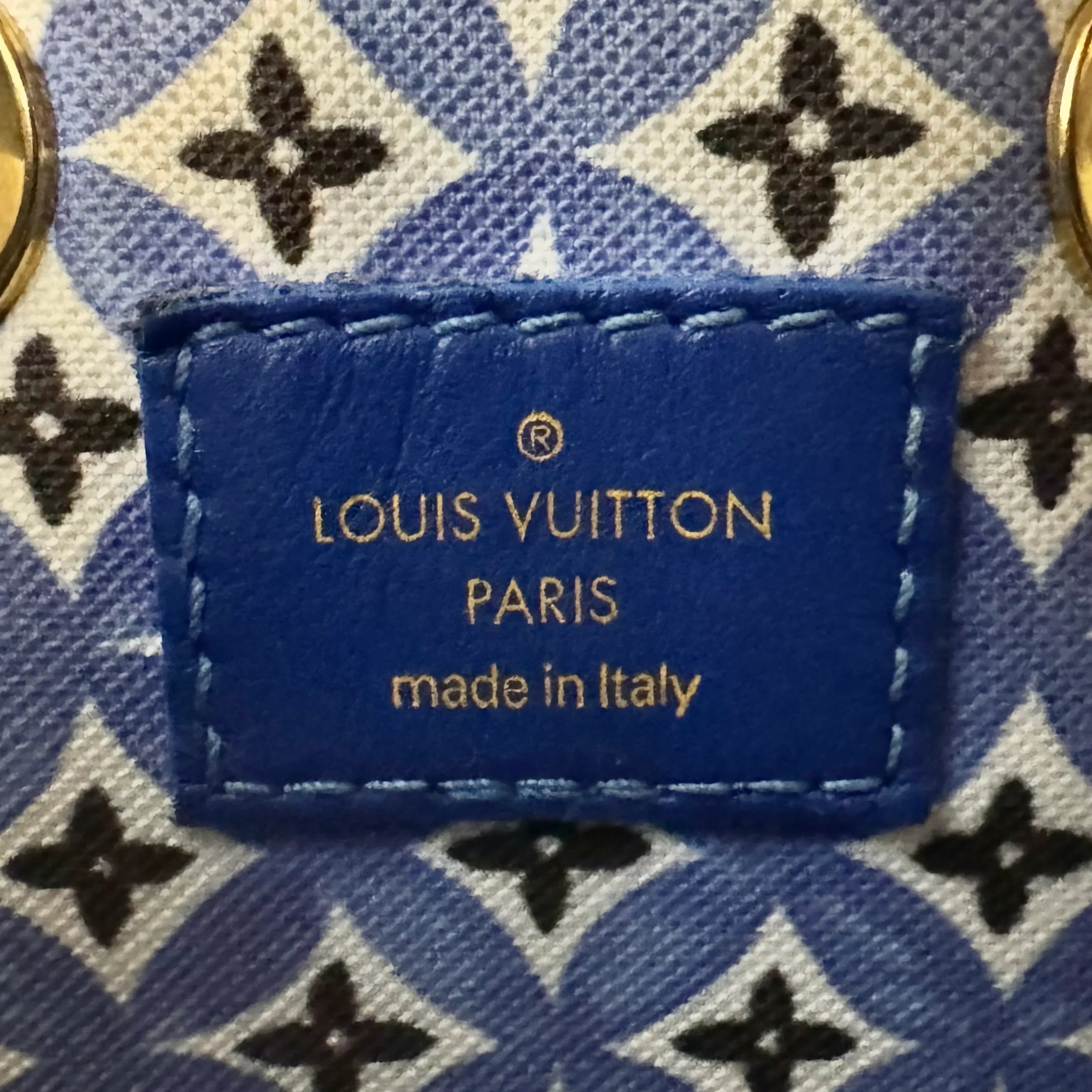 Louis Vuitton Empreinte Monogram Watercolor Neonoe BB – Blue - Lost Designer
