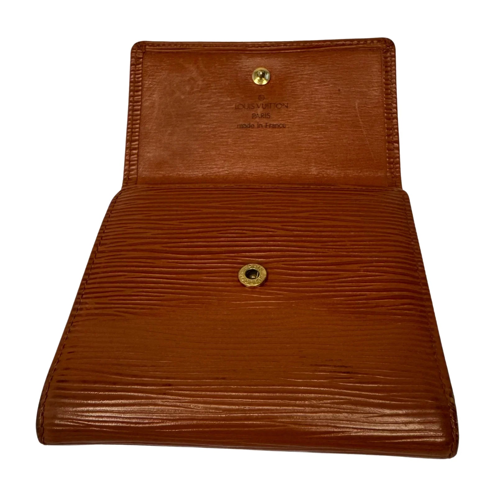 Louis Vuitton Epi Leather Compact Wallet Brown - Lost Designer