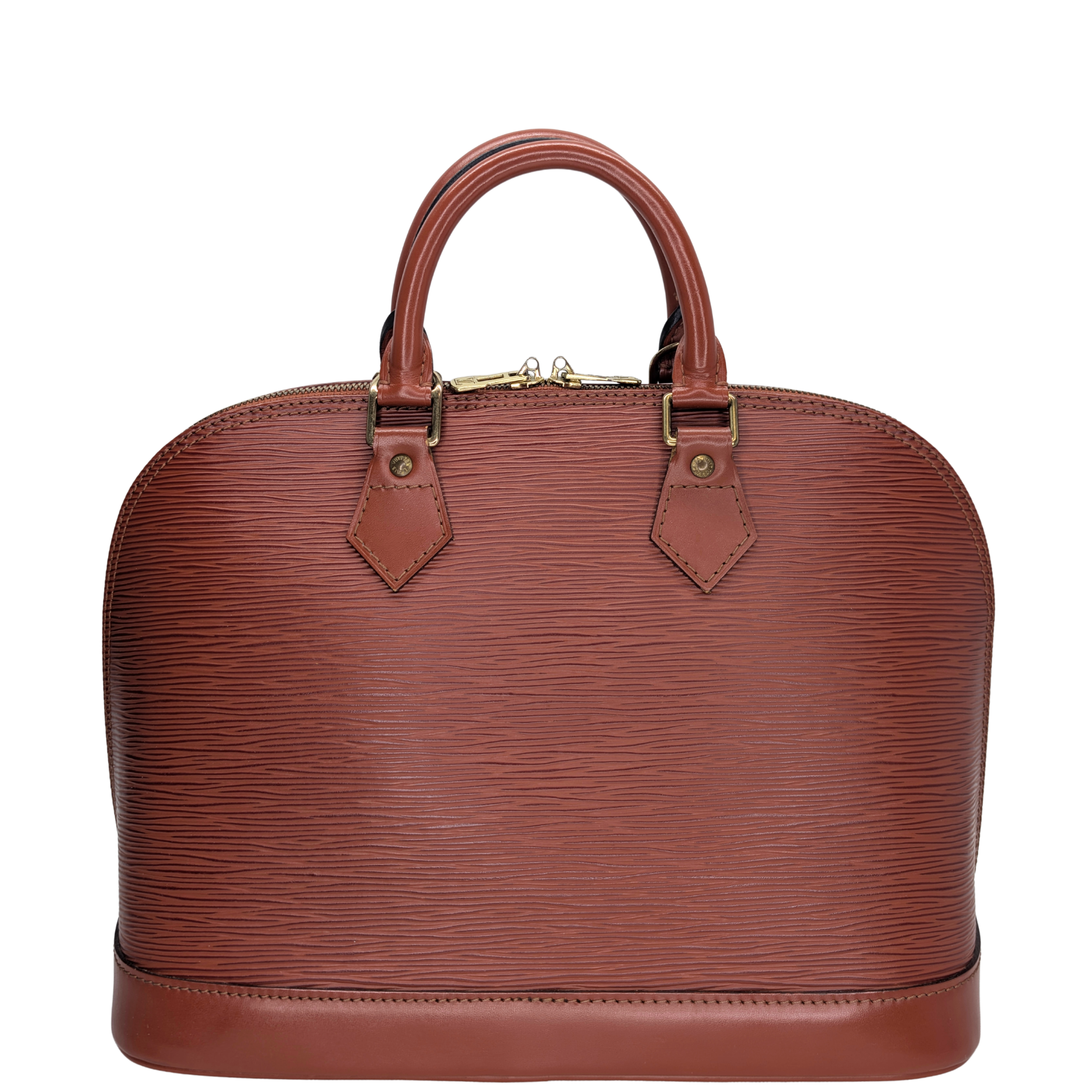 Louis Vuitton Alma PM Epi Cognac Brown