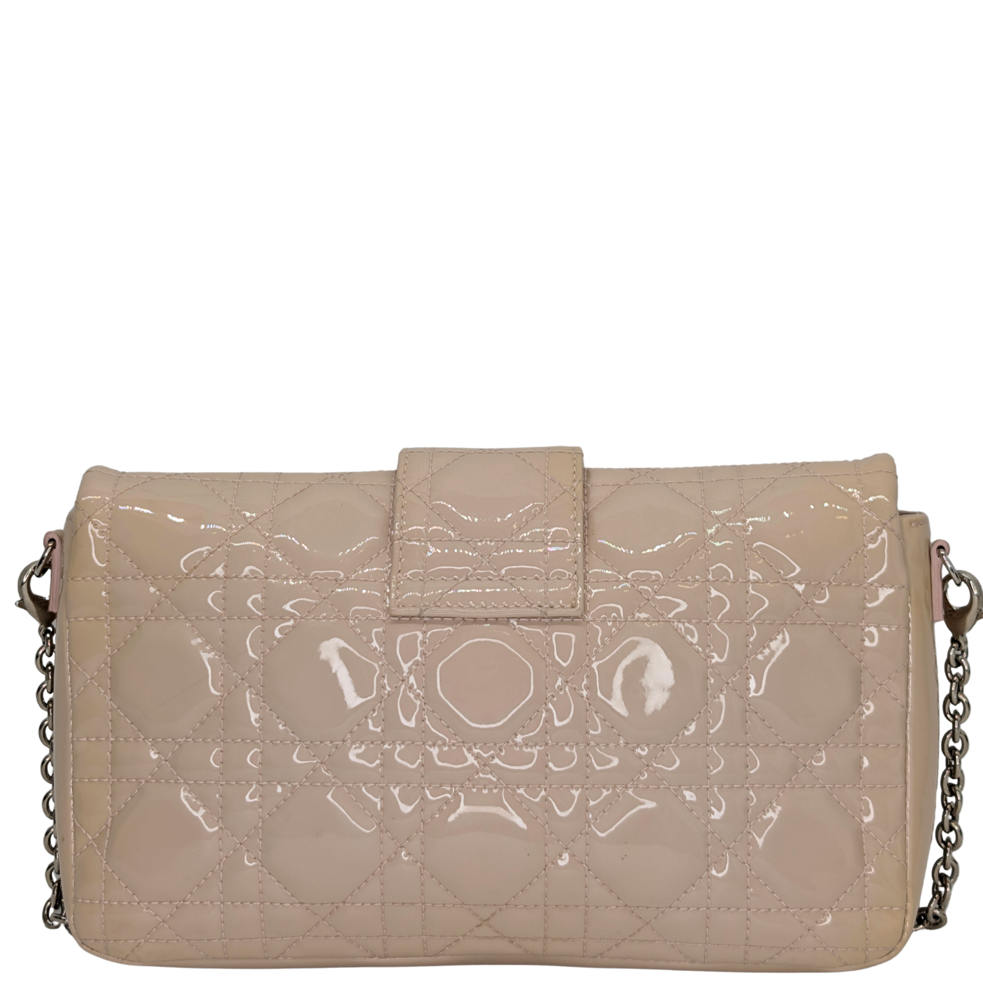 Dior Cannage Shoulder Bag Beige