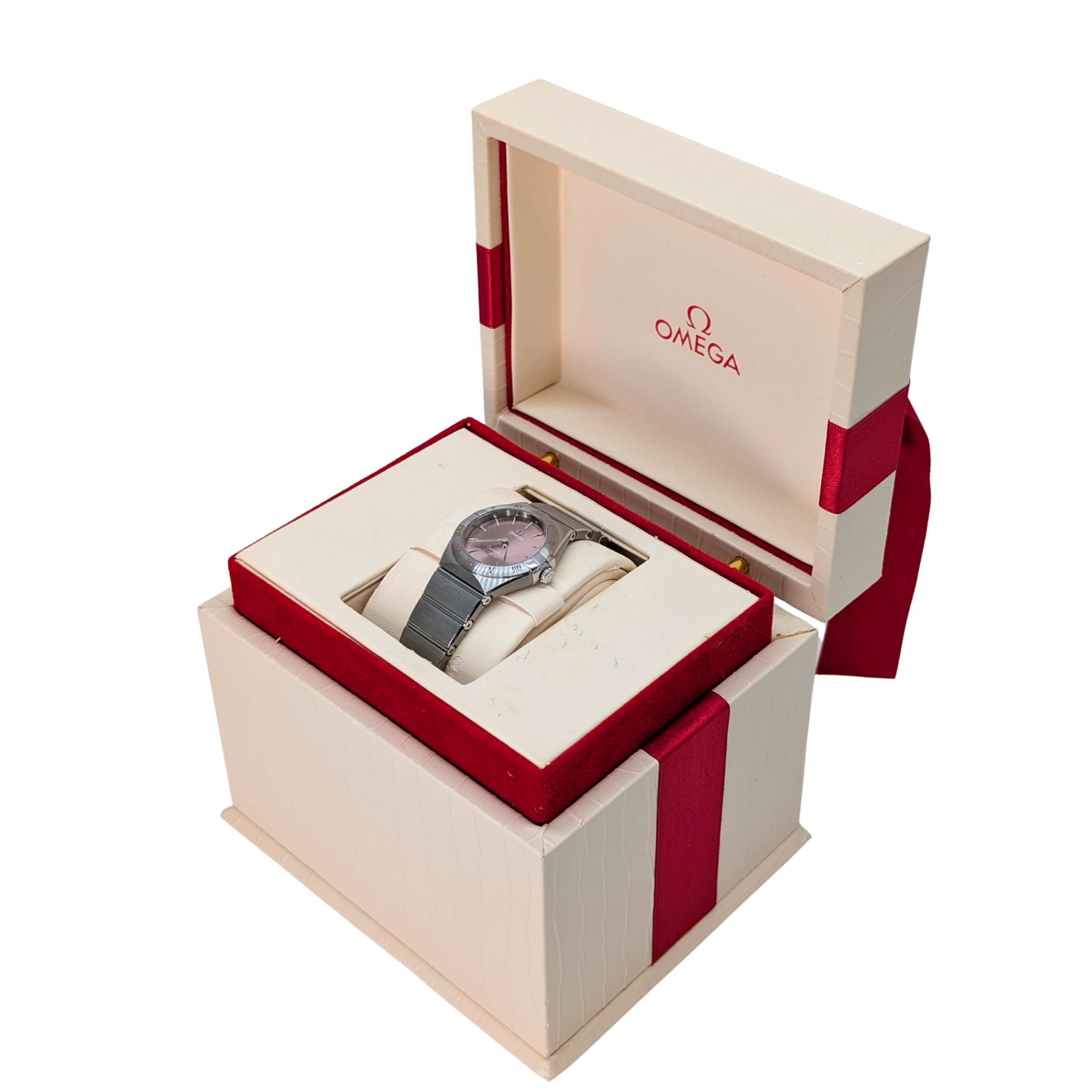 Omega 2022 Constellation 28 mm Pink Dial 131.10.28.60.11.001