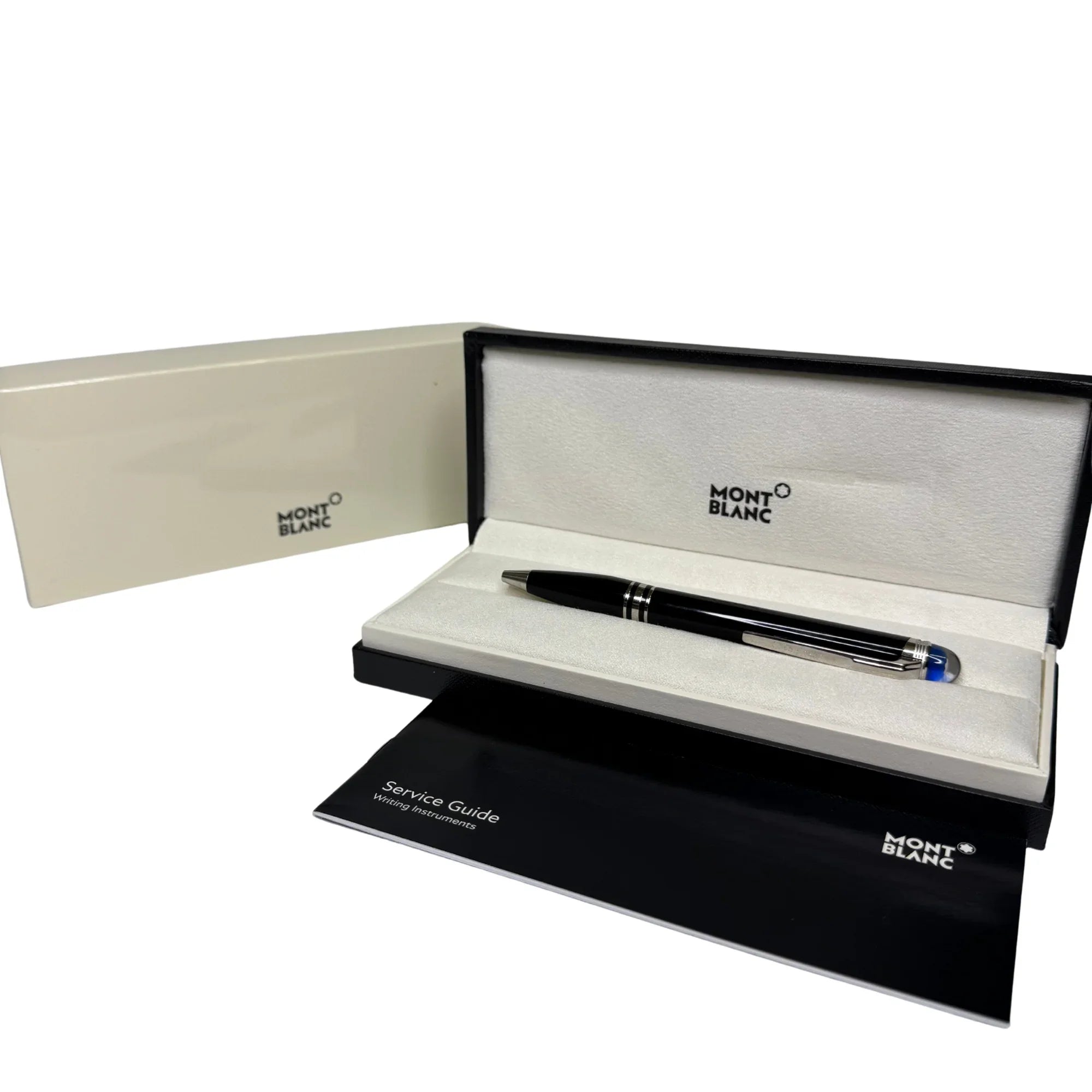 Montblanc Leather Notebook Diary and Ball pen set - Lost Designer