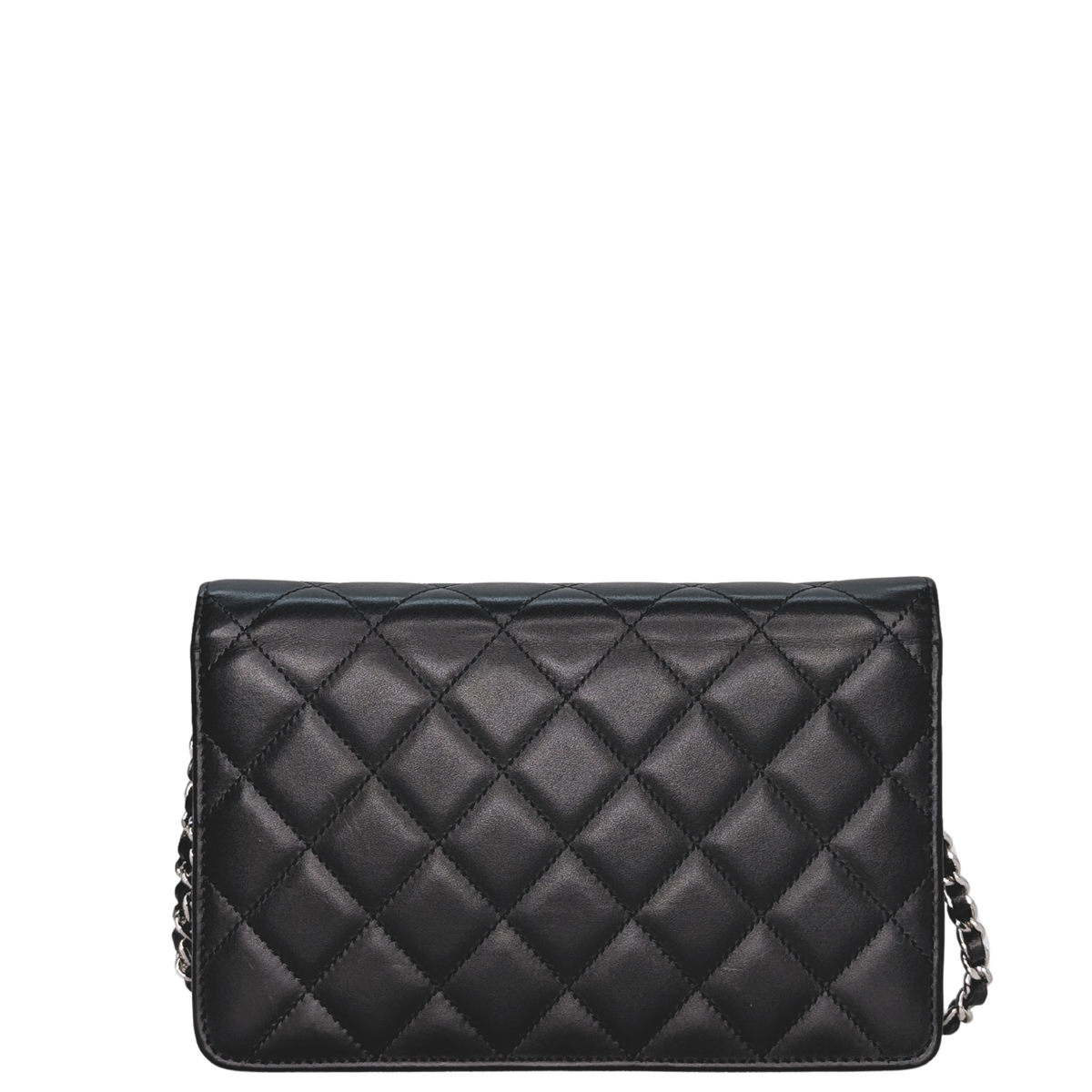 Chanel Cambon Wallet On Chain Black