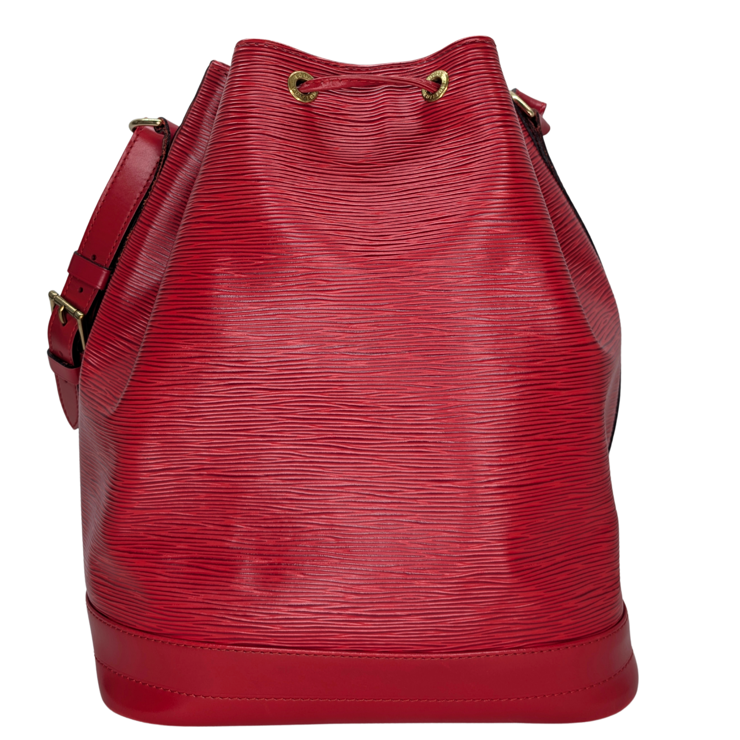Louis Vuitton Epi Noe GM Bucket Bag Red
