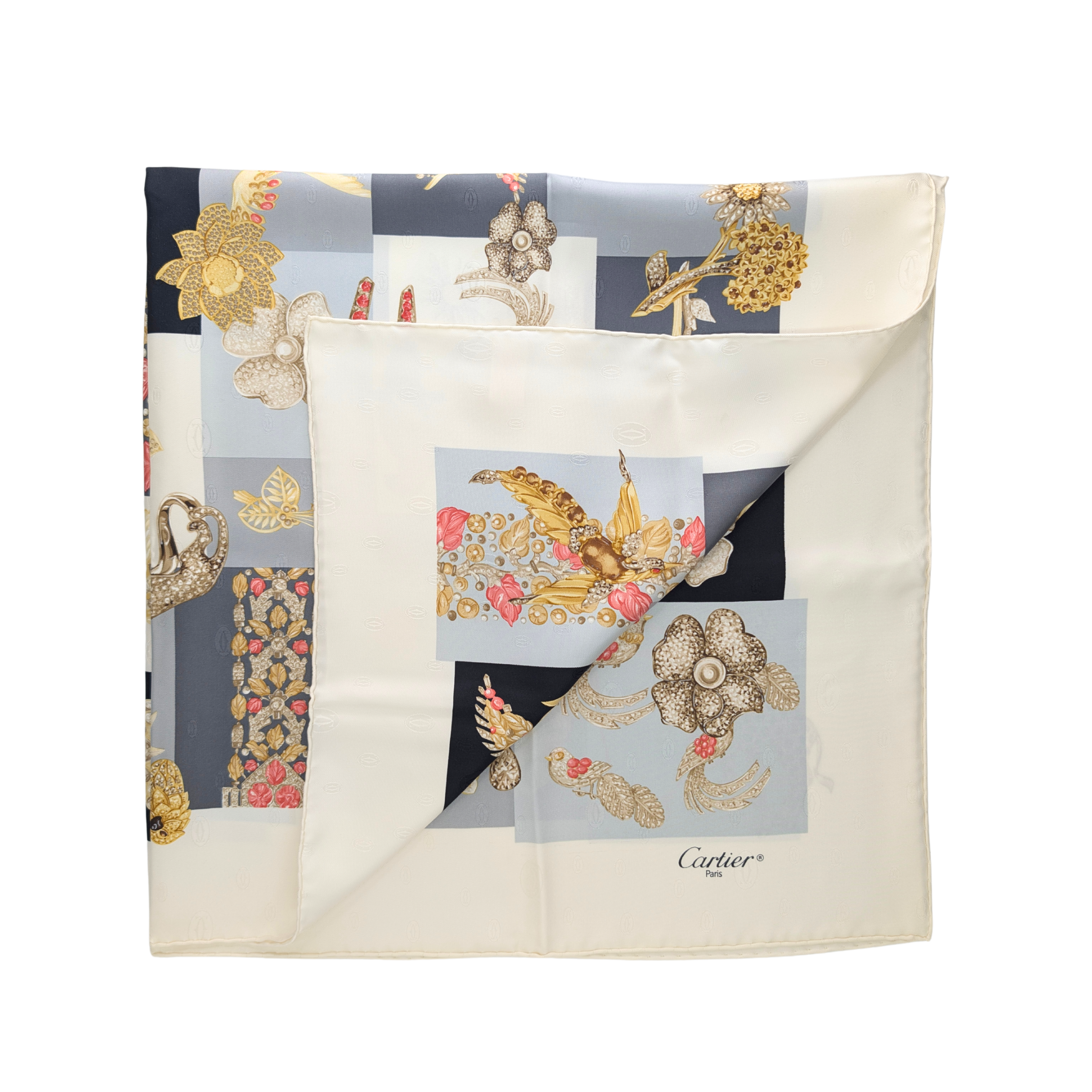 Cartier silk scarf Multicolour