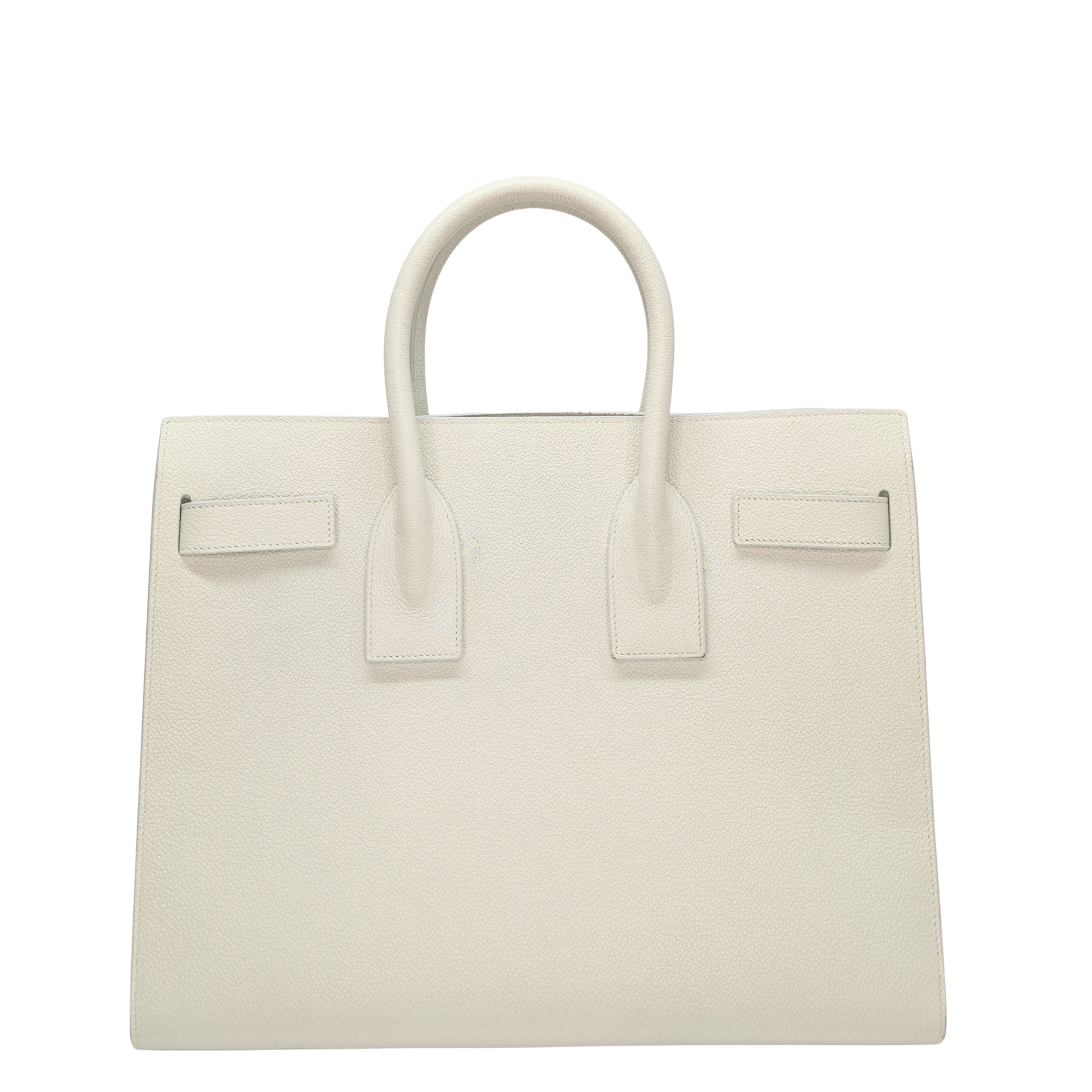 Saint Laurent Sac De Jour Leather White