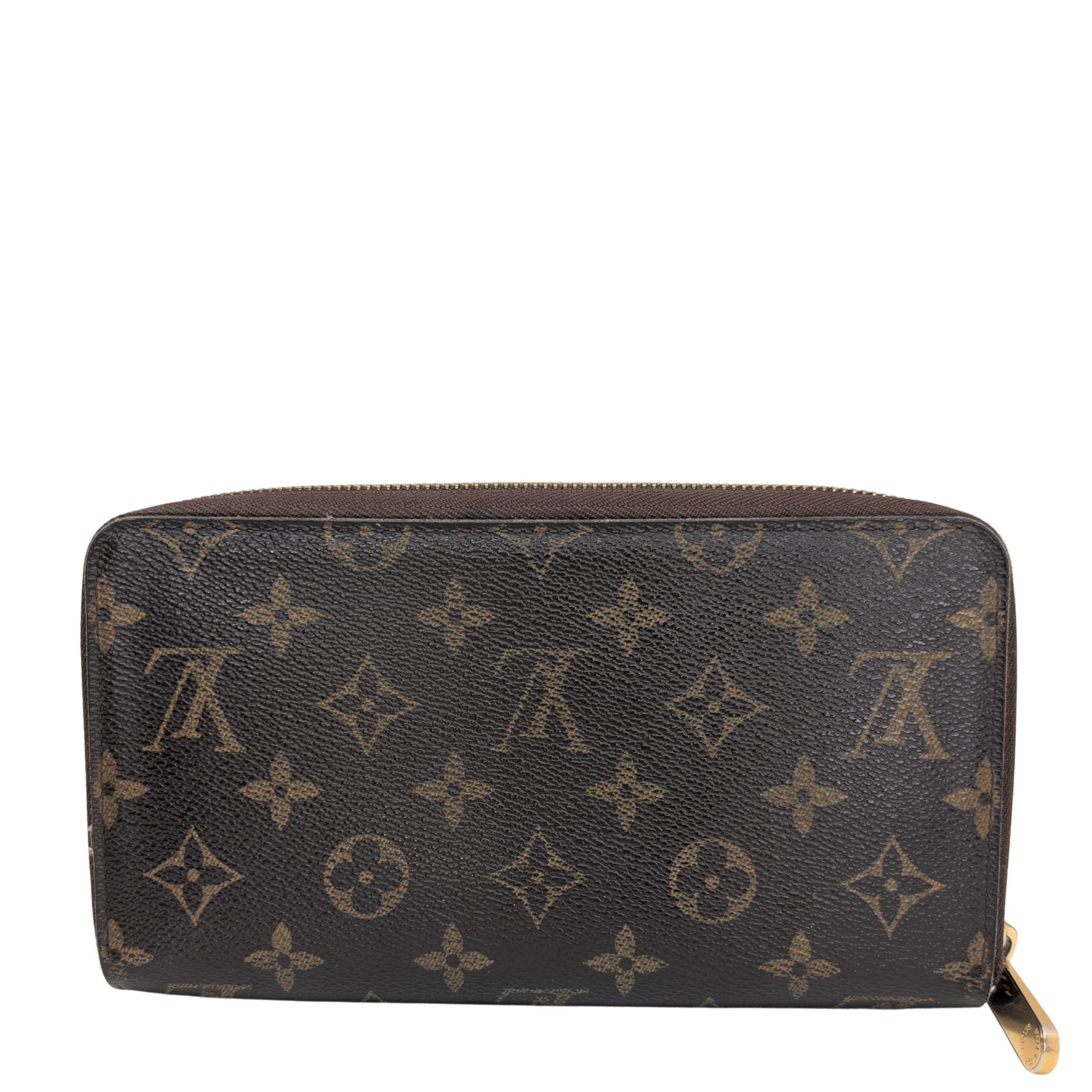Louis Vuitton Monogram Canvas Zippy Passport Organizer Wallet