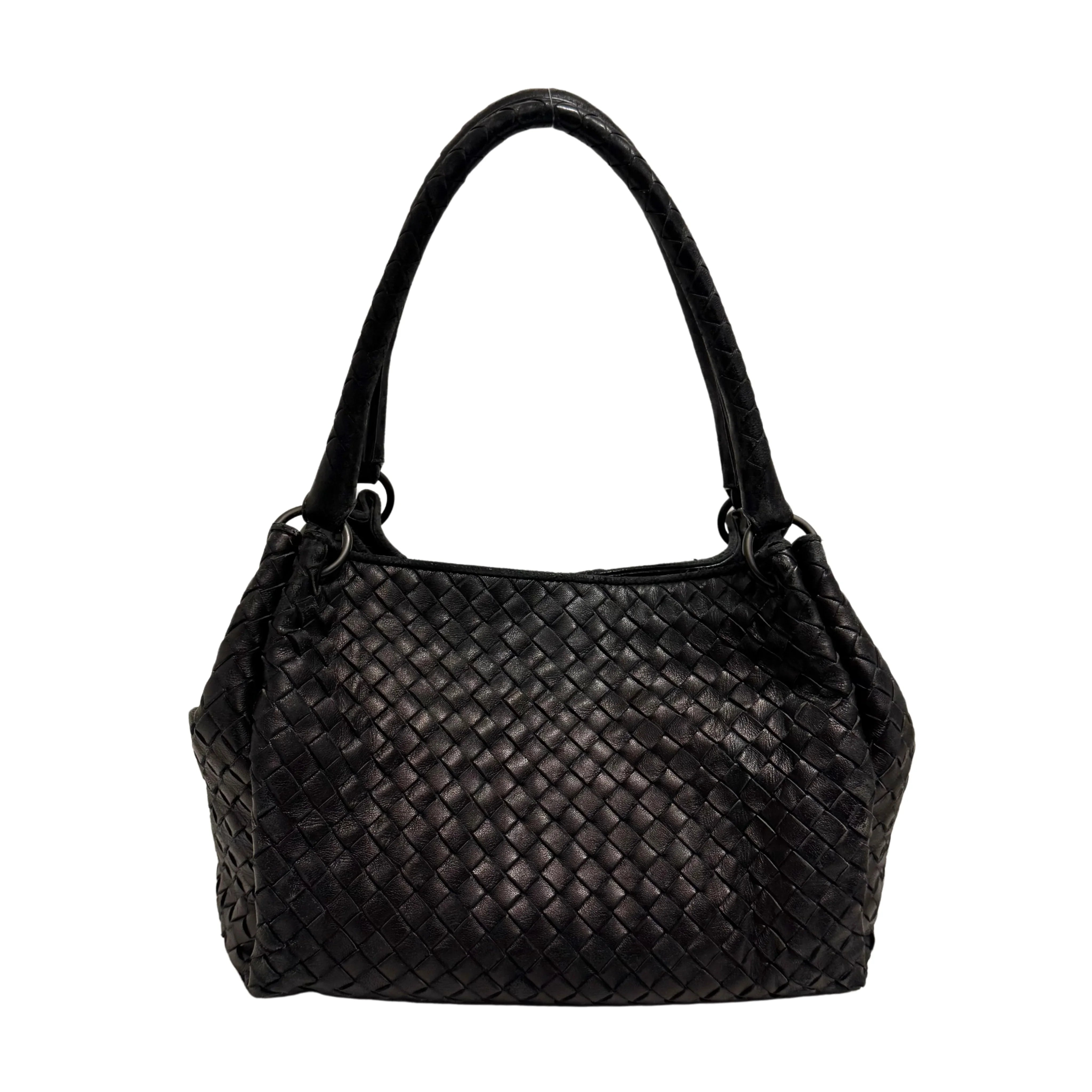 Bottega Veneta intrecciato Bag Black - Lost Designer
