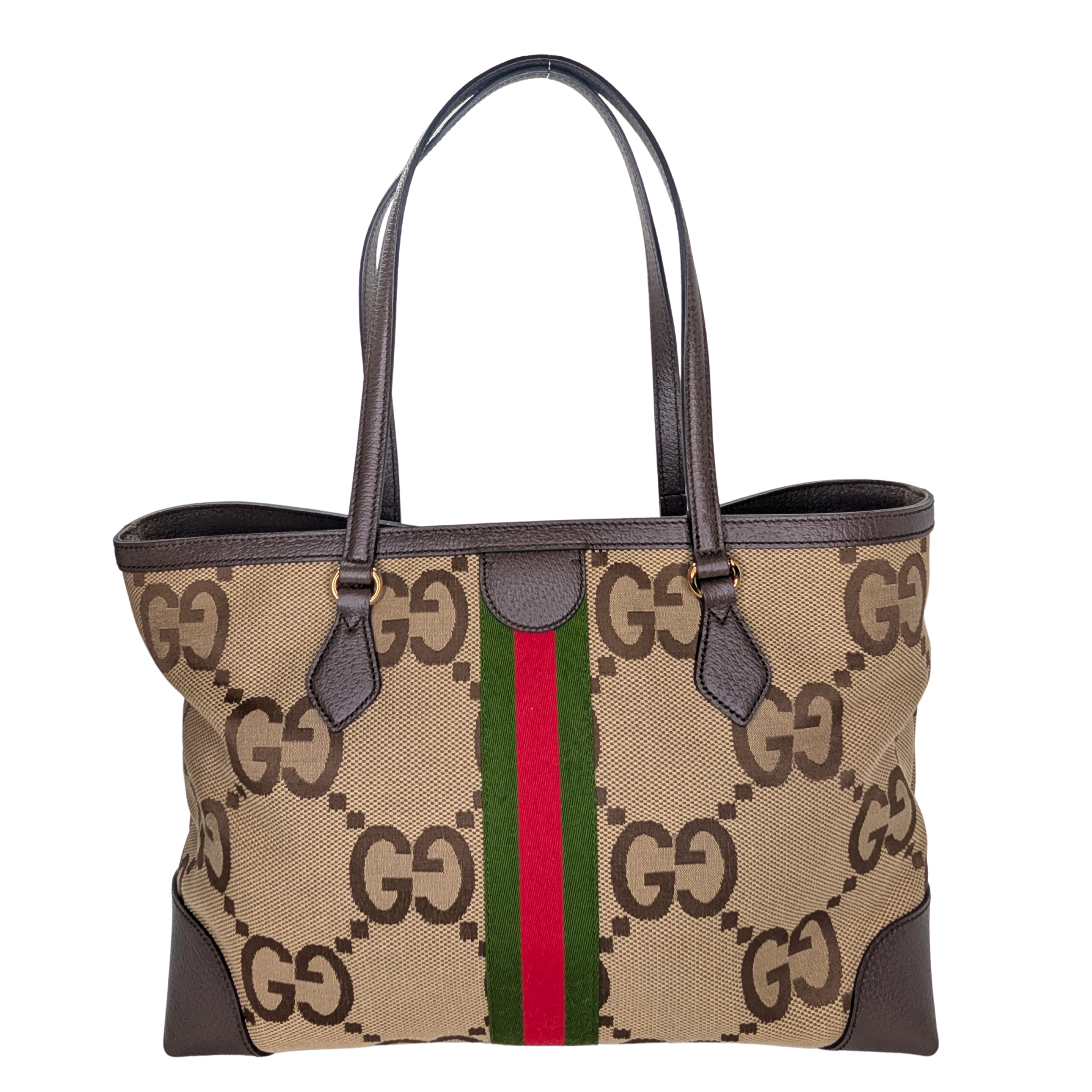Gucci Ophidia Jumbo GG Canvas Tote Bag
