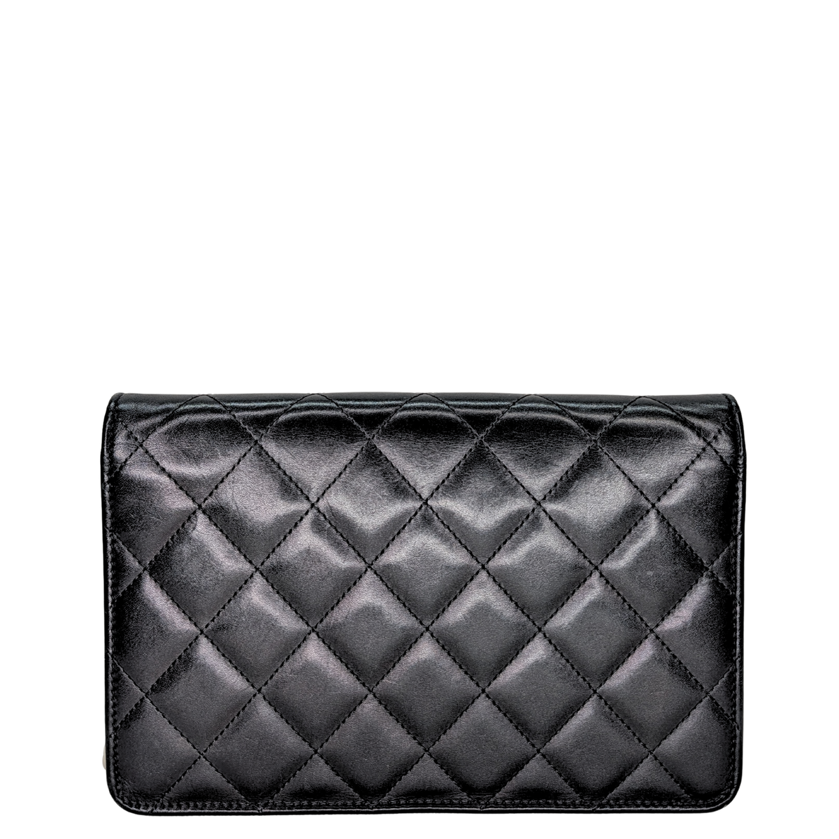 Chanel Wallet on Chain WOC Cambon Black