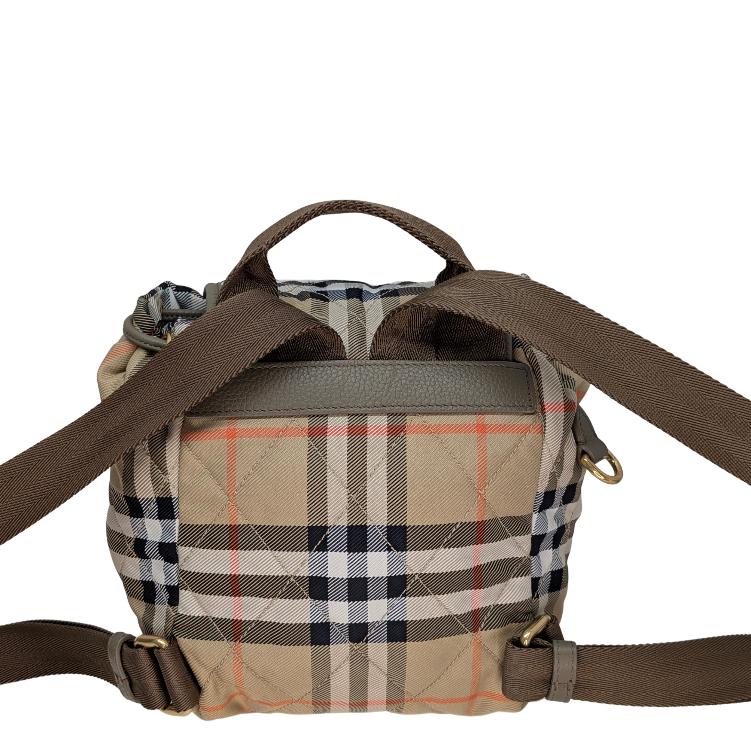 Burberry Padded Mini horseshoe backpack