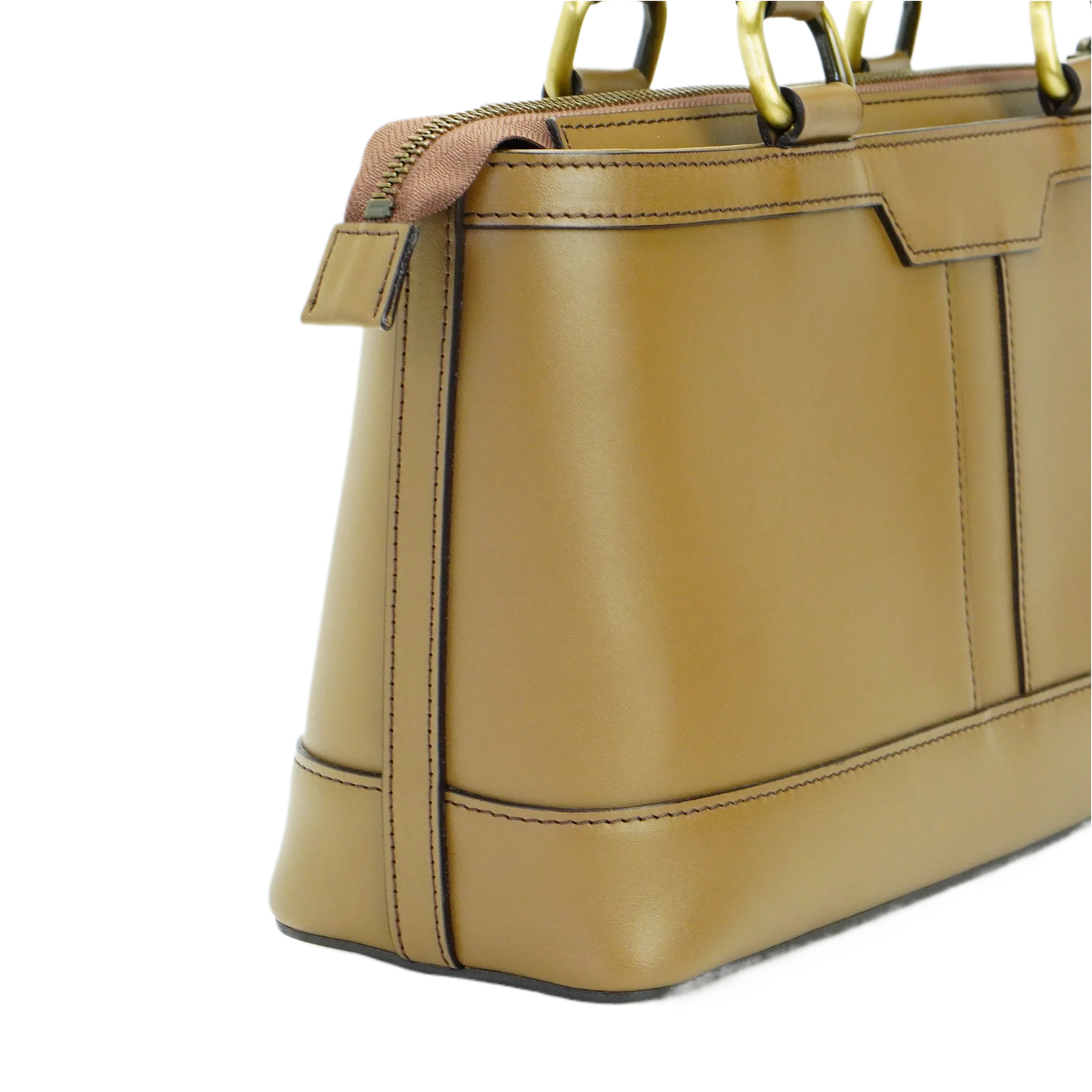 Burberry Handbag Leather Brown - Lost Designer