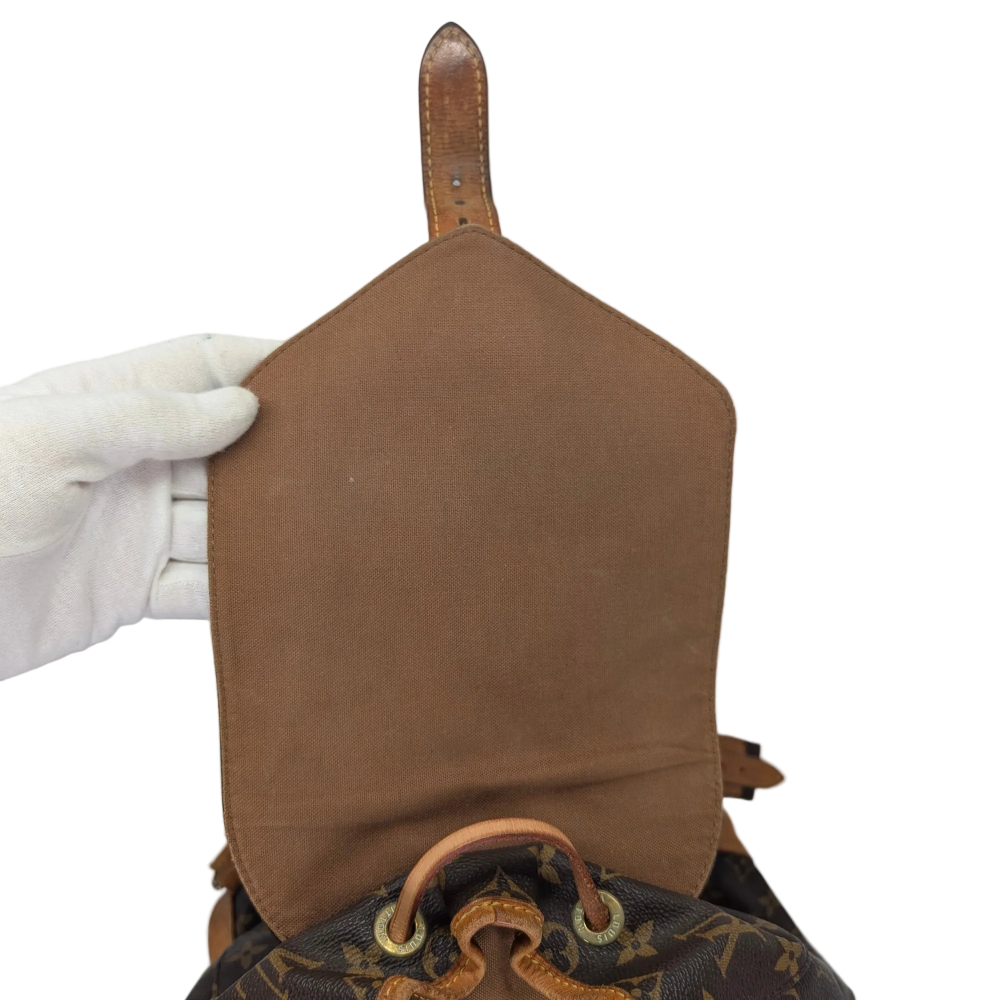 Louis Vuitton Montosouris GM Monogram Backpack Brown