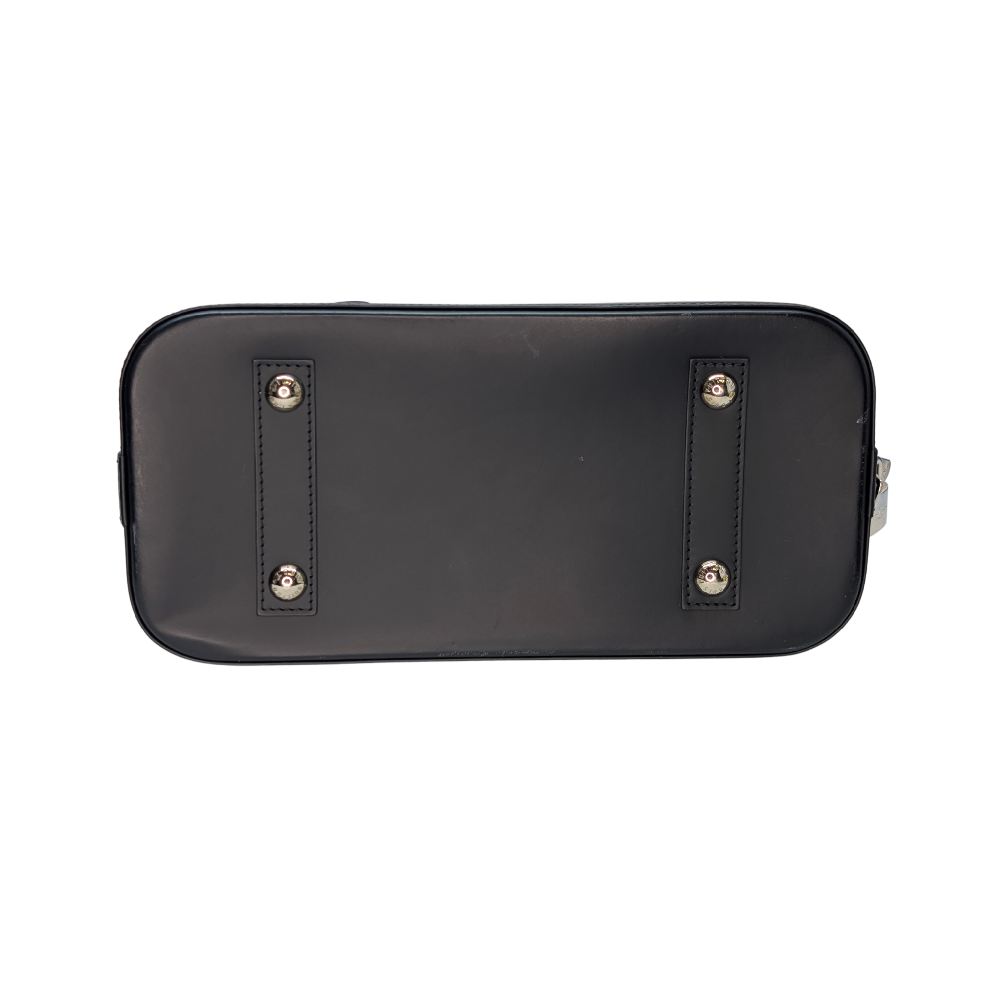 Louis Vuitton Alma MM Handbag Epi Leather Black