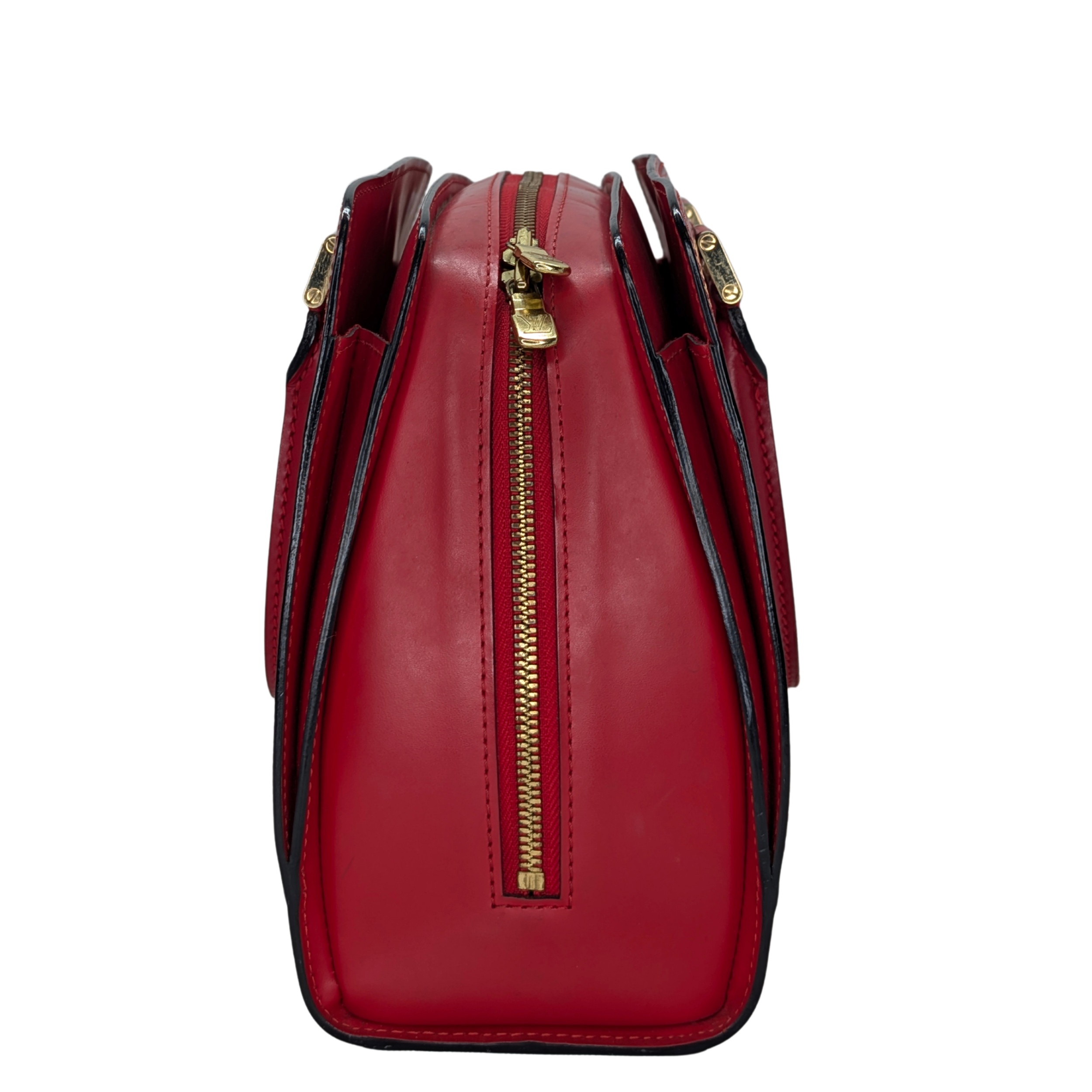 Louis Vuitton Pont Neuf Epi Leather Bag Red