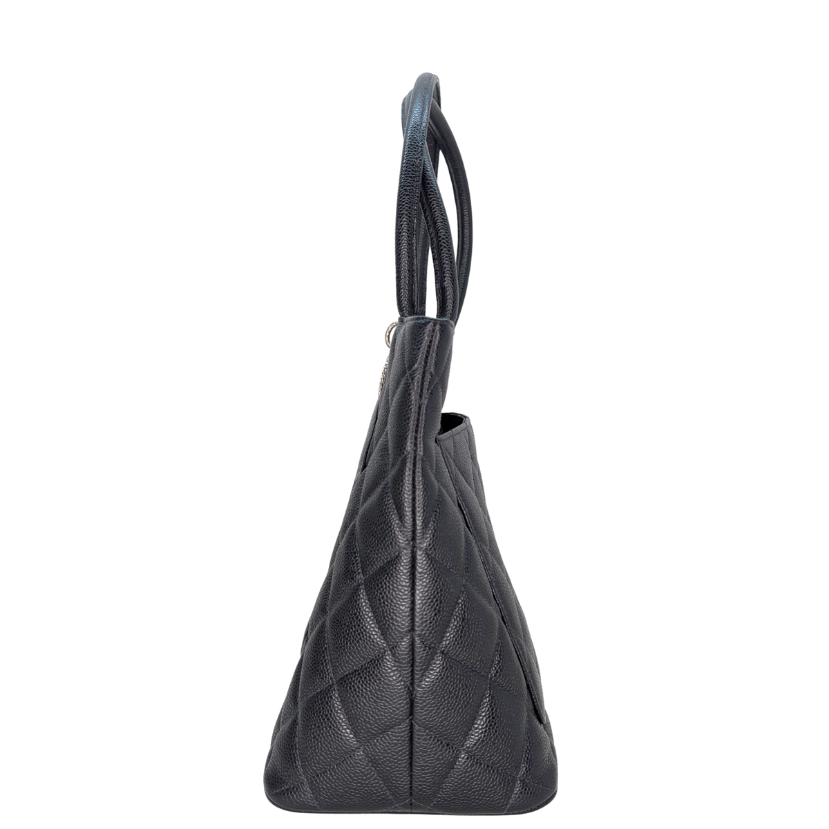 Chanel Medallion Tote Bag Caviar Black